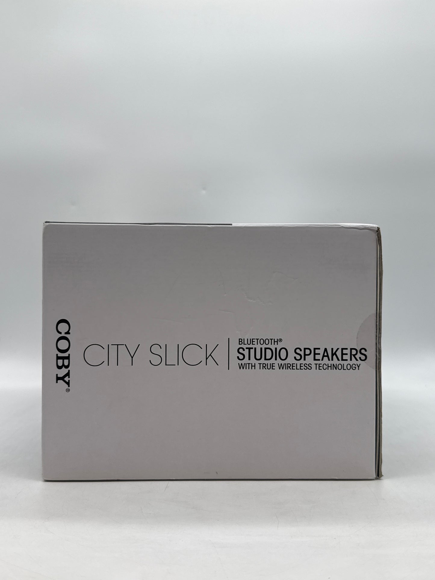 New Coby Wireless Rechargeable Bluetooth Mini Speakers, Stereo Bookshelf Audio System