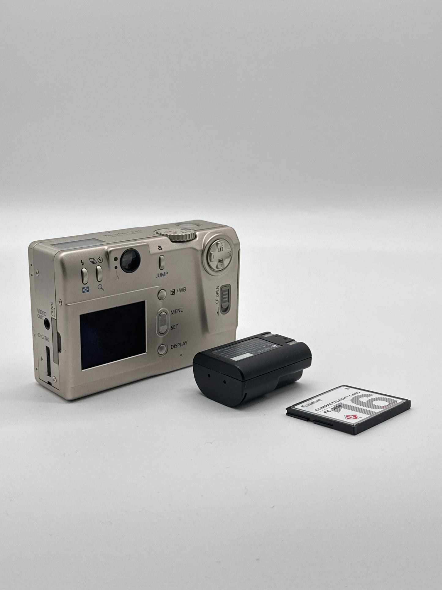 Canon PowerShot S20 3.2MP Digital Camera - No Charger