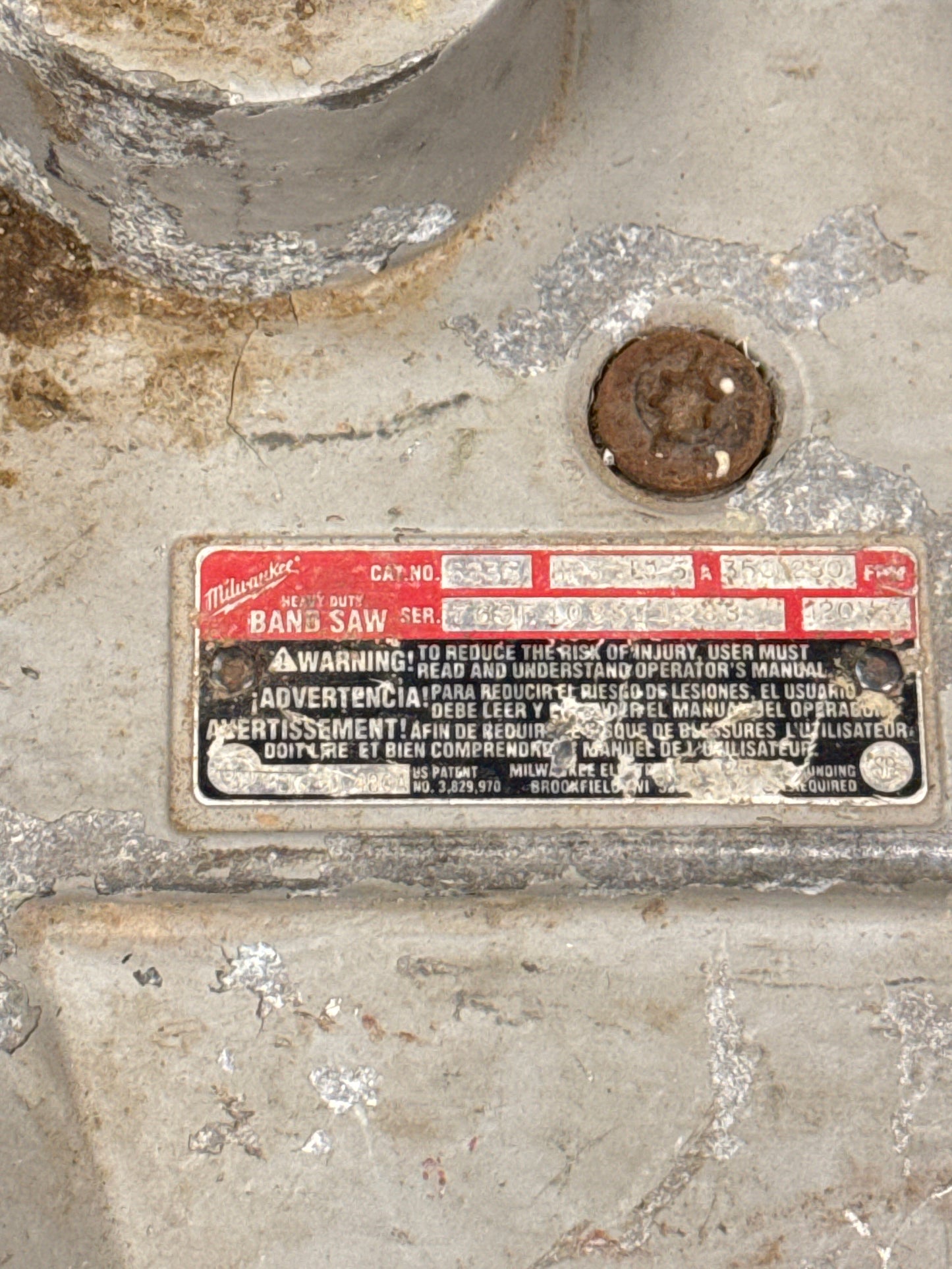 Milwaukee 6236 HEAVY DUTY Band Saw