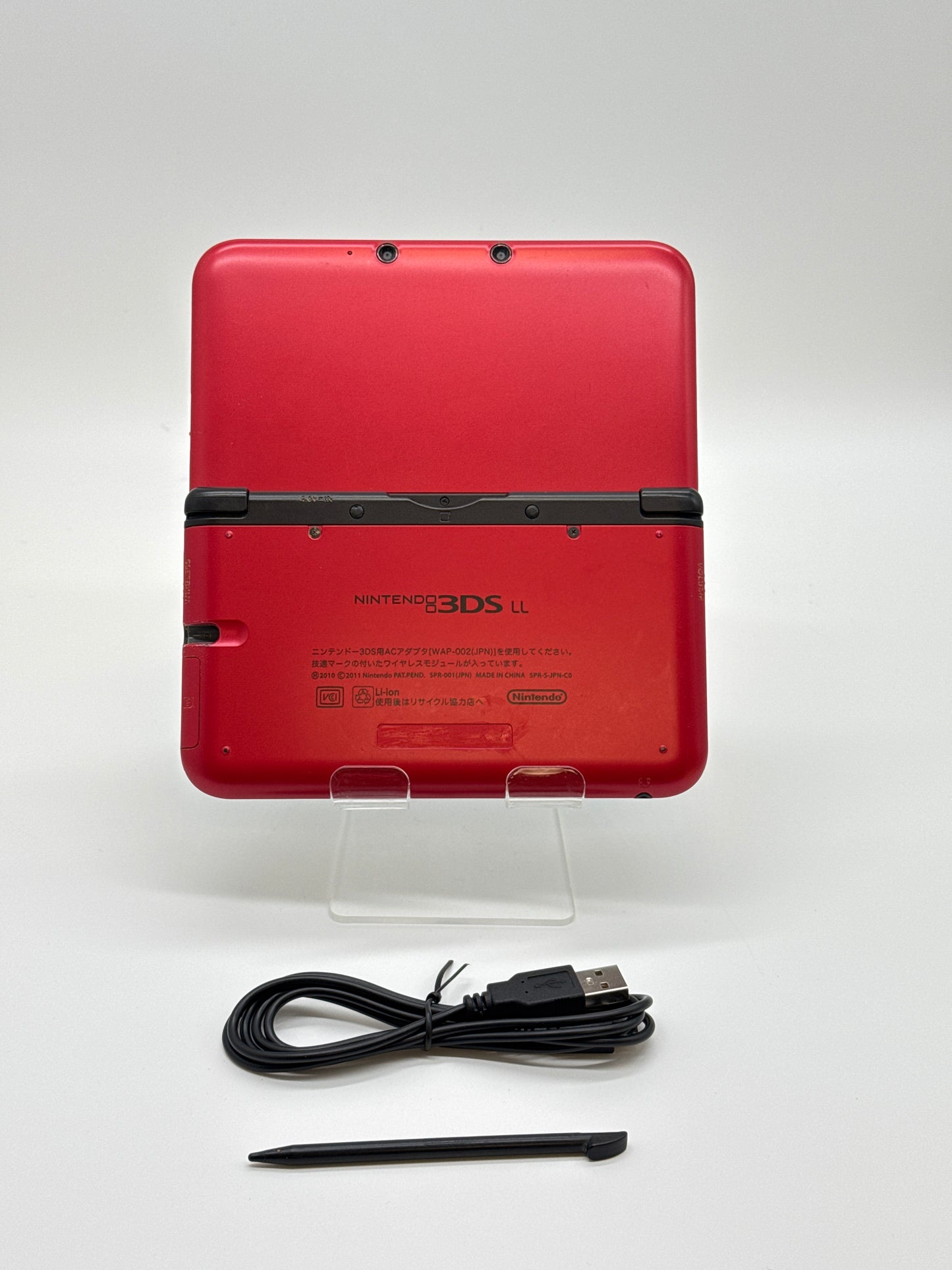 Nintendo 3DS XL LL SPR-001(JPN) Red/Black Console #20