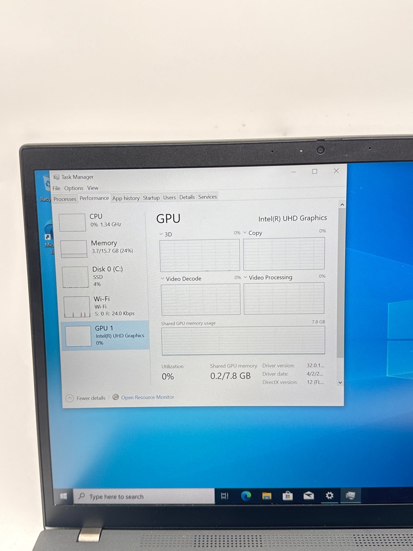 Lenovo Thinkpad P14s Gen 4 Laptop 14-inch Core i5-1340P 16GB RAM 256GB Black