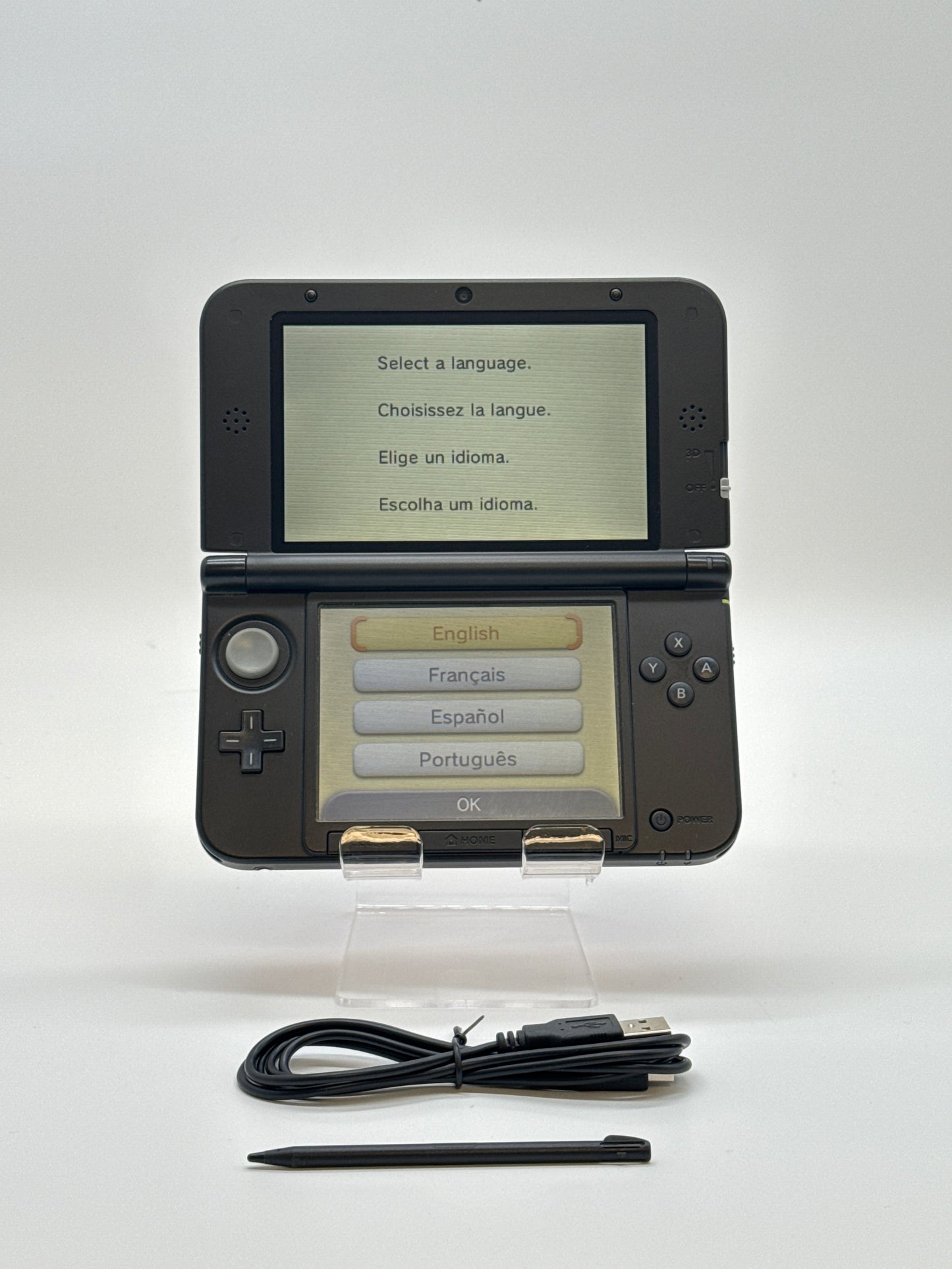 Nintendo 3DS XL LL SPR-001(JPN) Red/Black Console #6