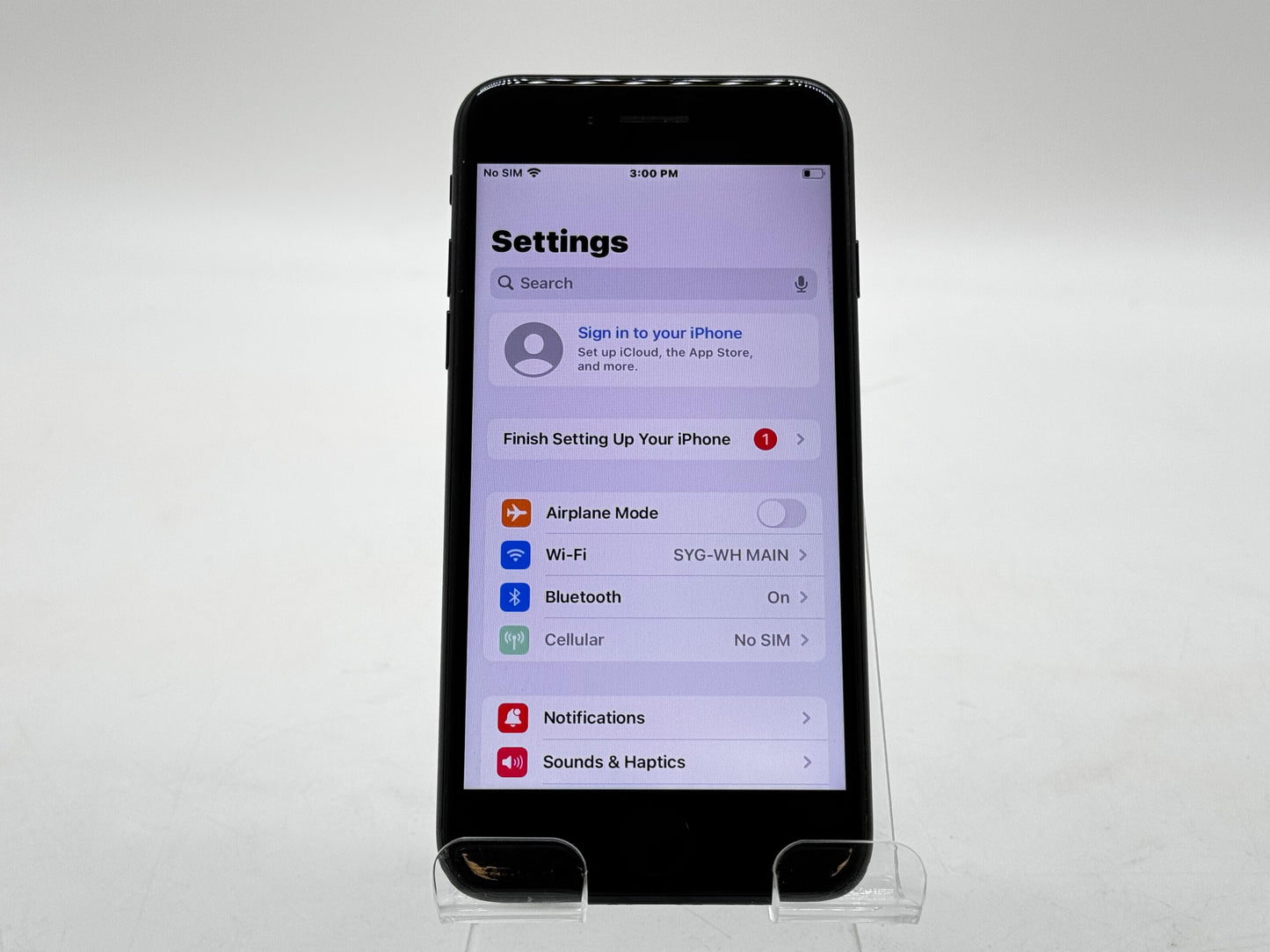 Unlocked Apple iPhone 7 A1778 32GB Jet Black - Service Battery