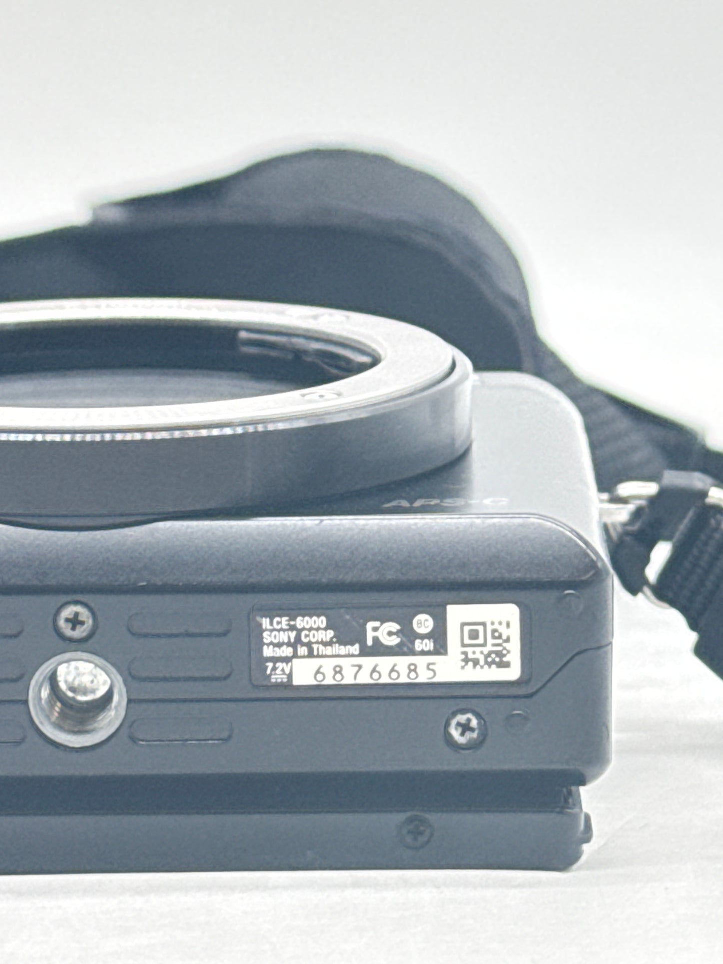 Sony A6000 24.3 MP Mirrorless Digital SLR Camera W/SD Card & Adapter - Black