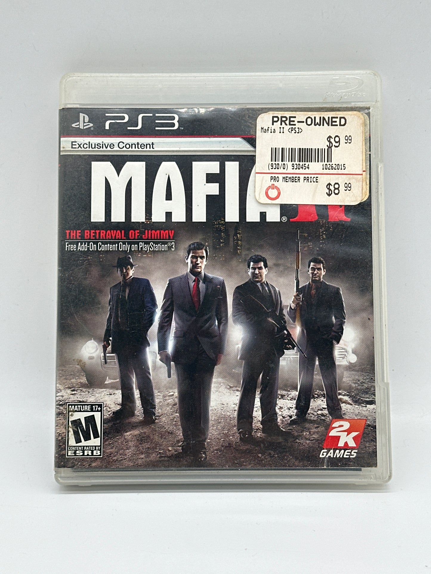Mafia II PlayStation 3 - Free Shipping