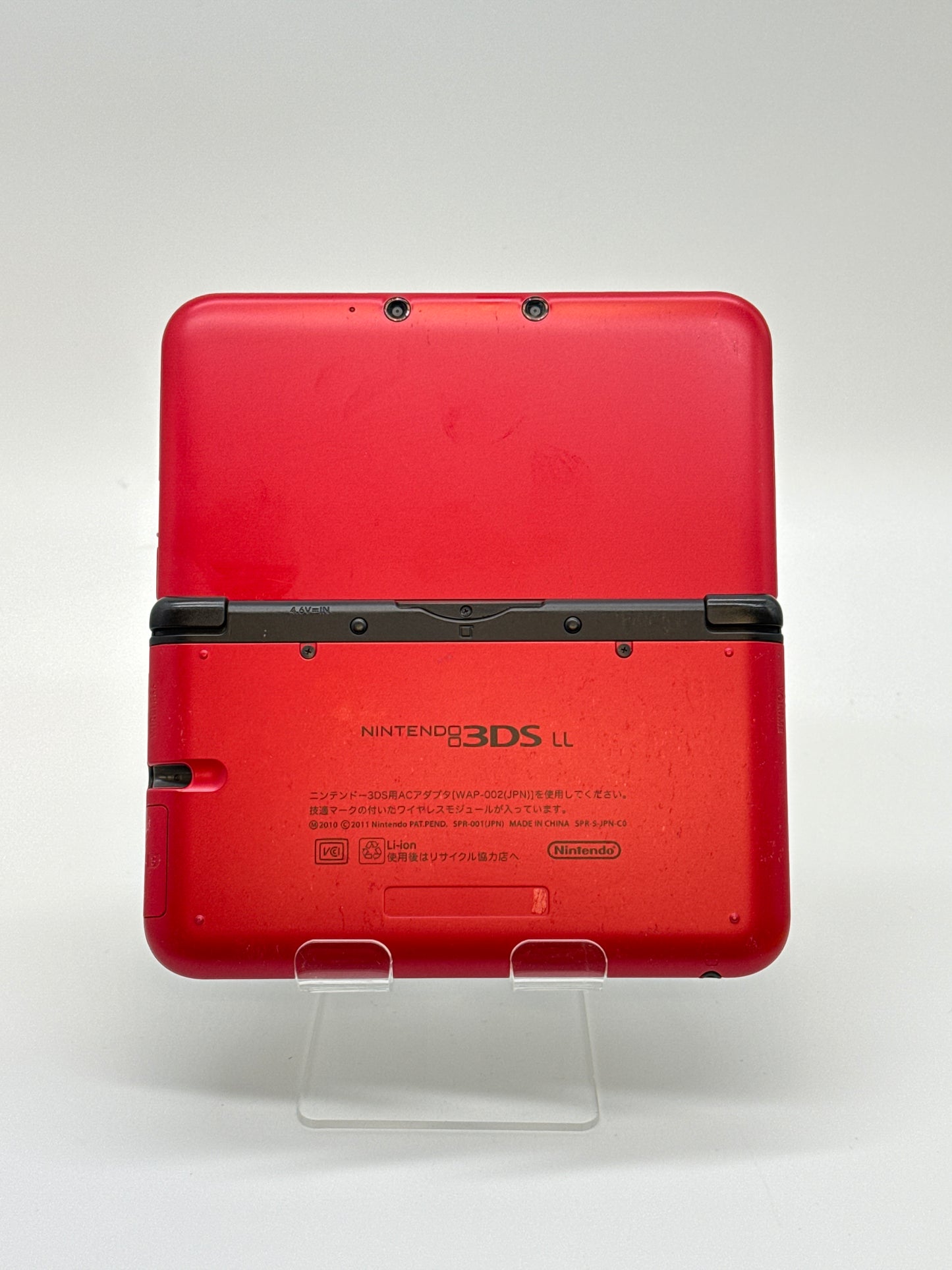 Nintendo 3DS XL LL SPR-001(JPN) Red/Black Console #16