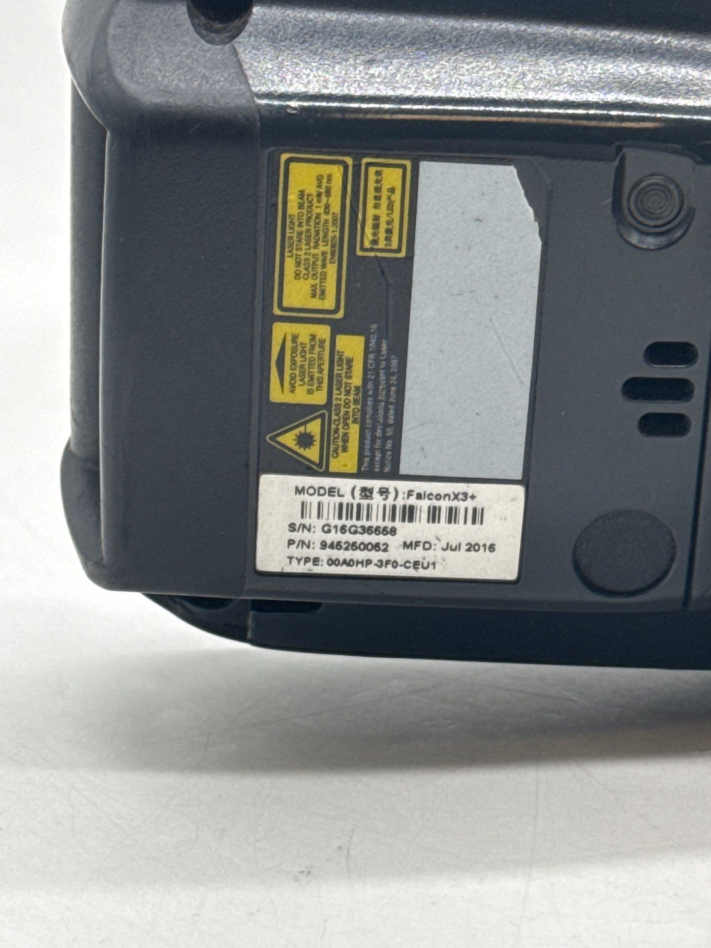 Datalogic Falcon X3+ Scanner 945250052 - Mark on screen