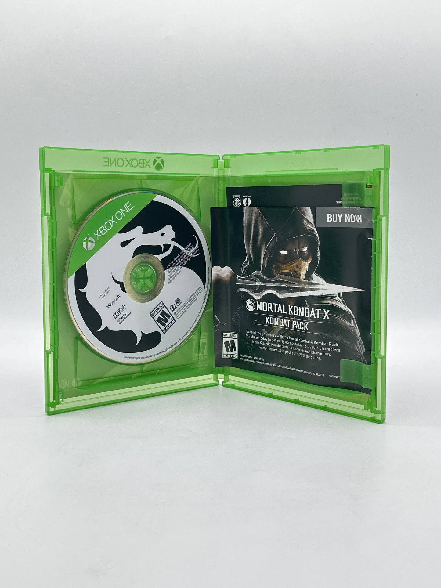 Mortal Kombat X (Xbox One, 2015) Complete and Tested
