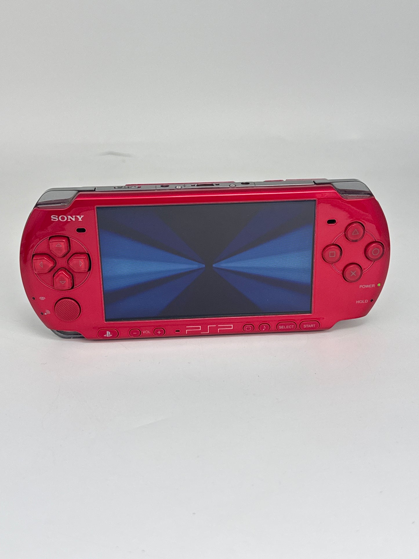 Sony PSP-3000 Red Console #438 w/ 1200mAh Battery