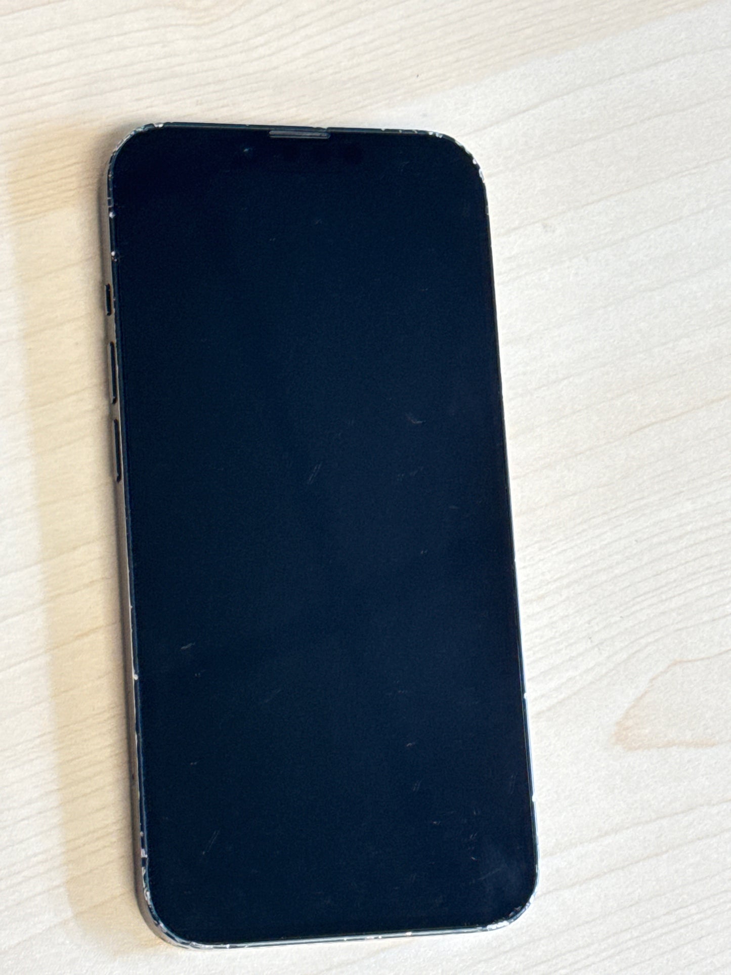 US Sprint/T-Mobile Apple iPhone 13 A2482 128GB 88% Battery Health - Cracked Back