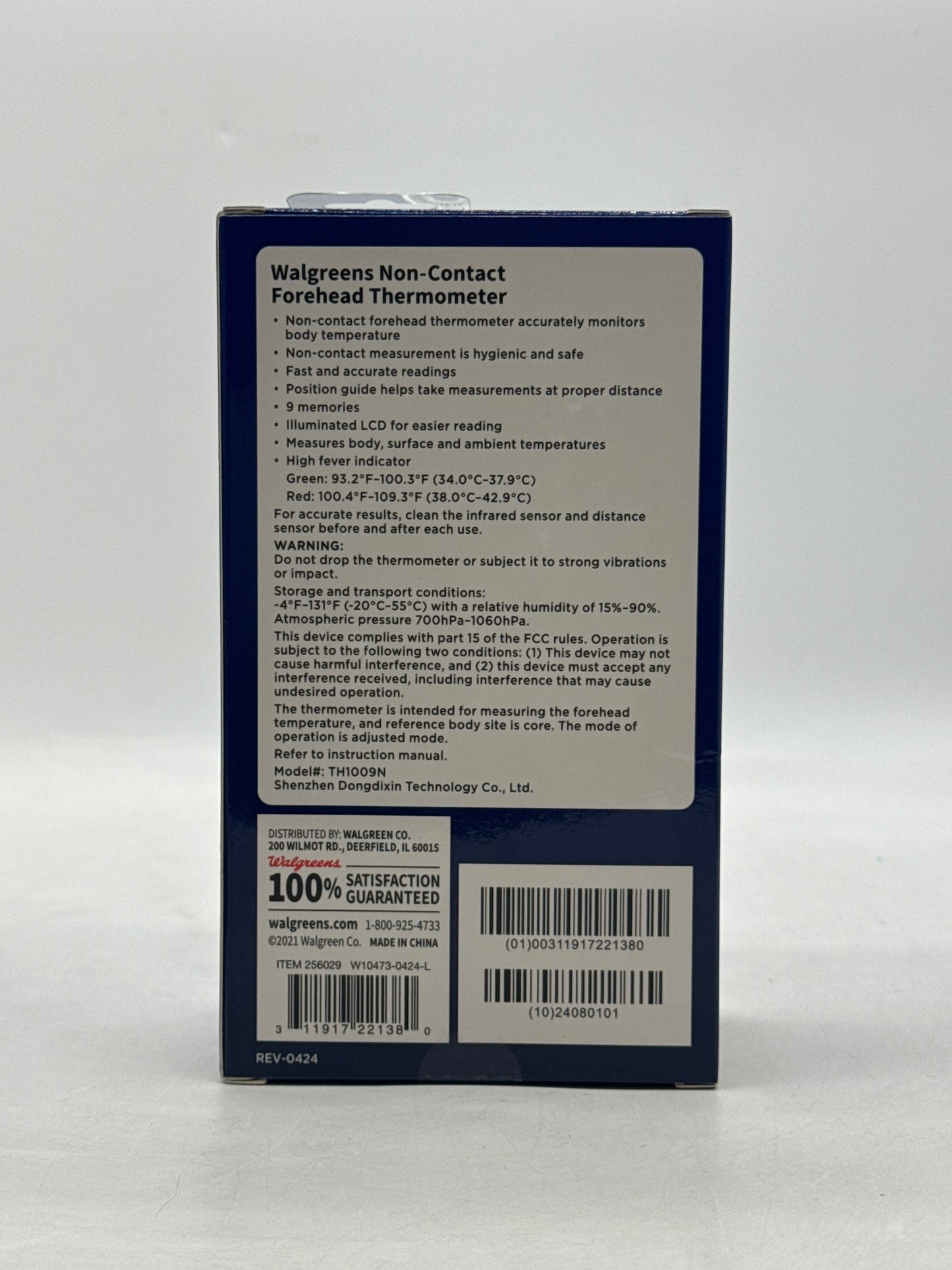 New Walgreens Temperature Projecting Non-Contact Thermometer - Lot of 9