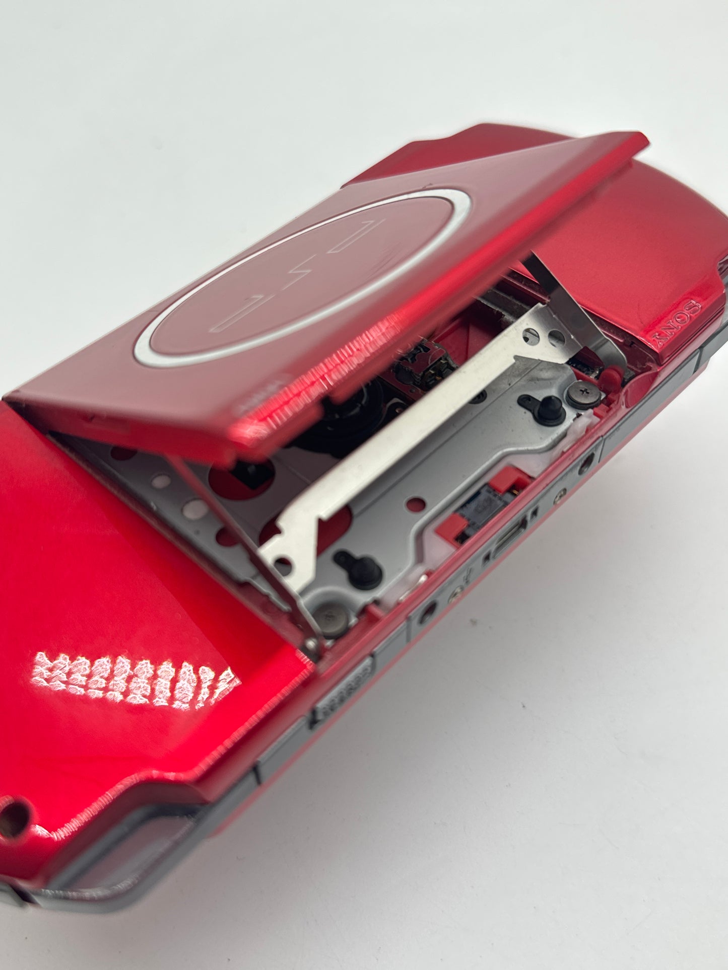 Sony PSP-3000 Red Console #61 w/ 1200mAh Battery & Charger