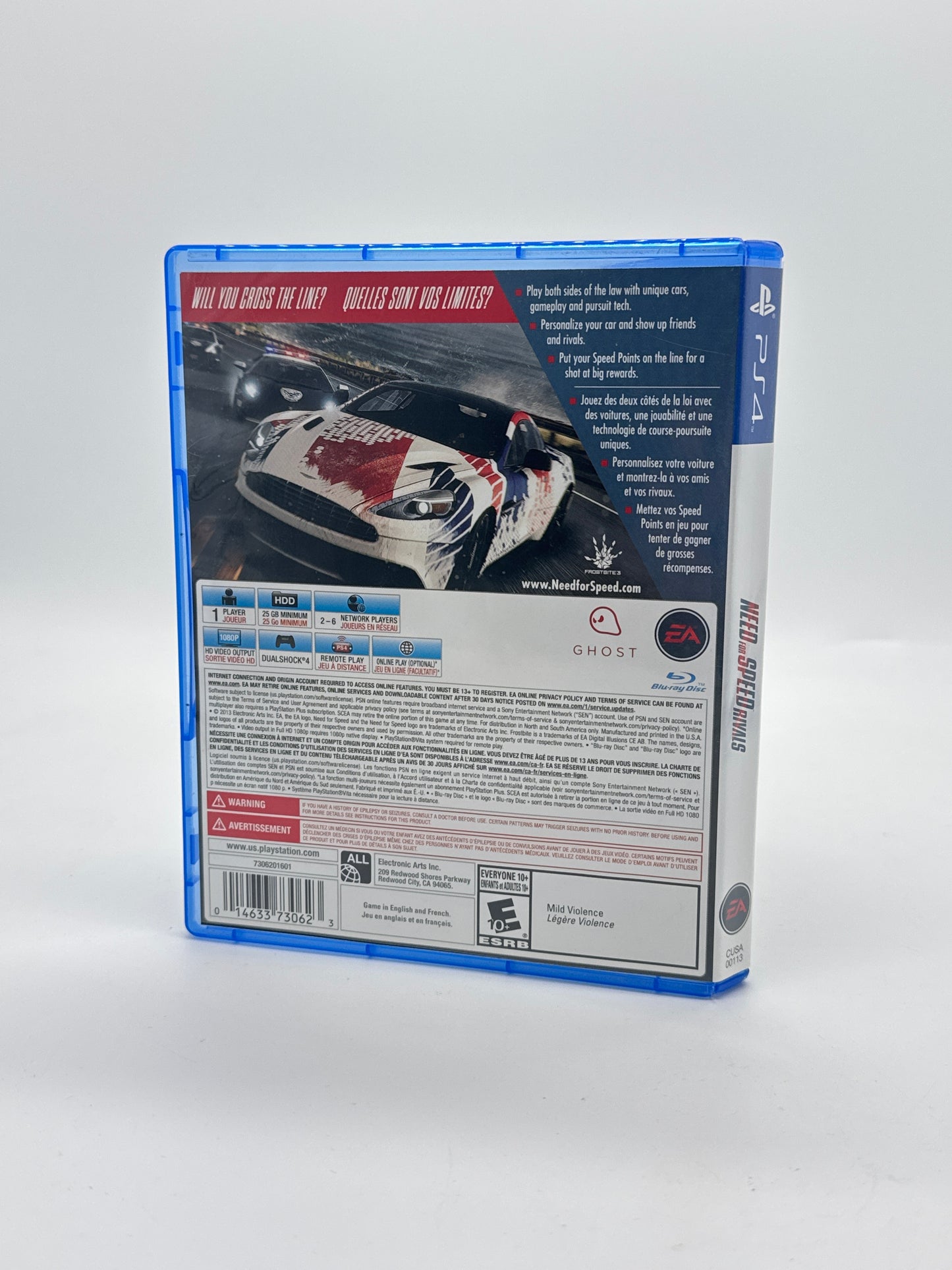 Need for Speed: Rivals (PlayStation 4 PS4, 2013)