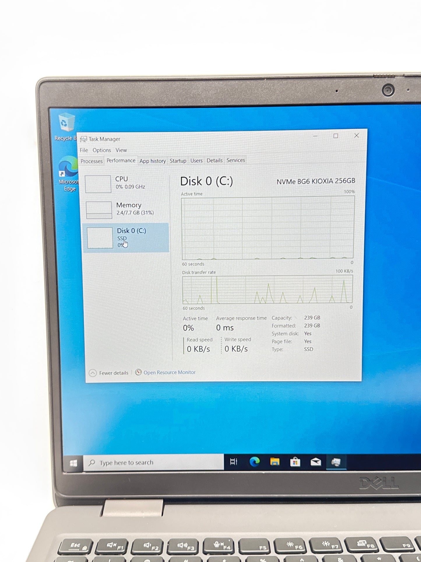 Dell Latitude 3550 15-inch Core i3-1315U 8GB RAM 256GB SSD - Gray
