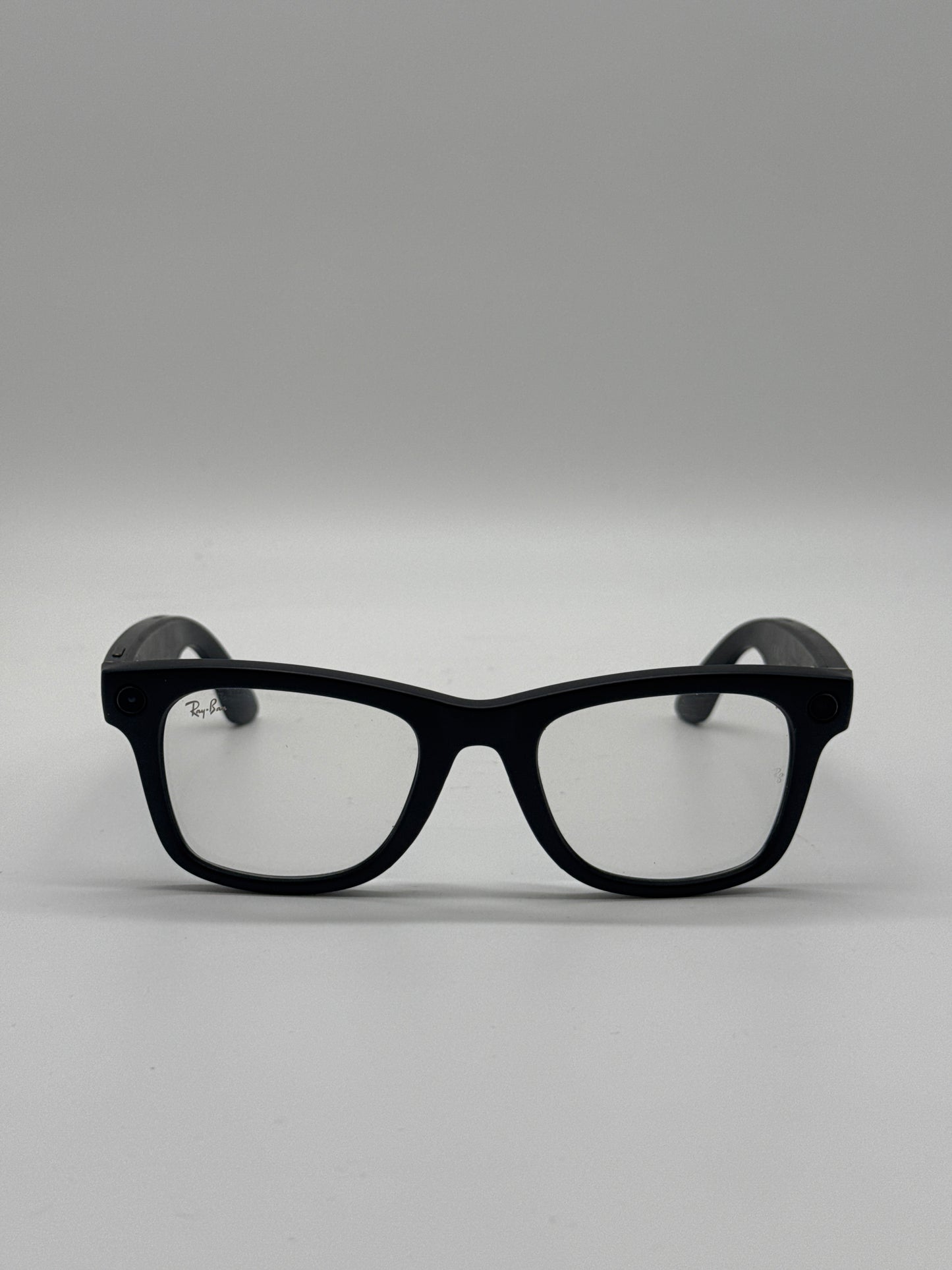 Meta Ray-Ban Wayfarer Smart Glasses RW4008 Matte Black/Clear 601SM1
