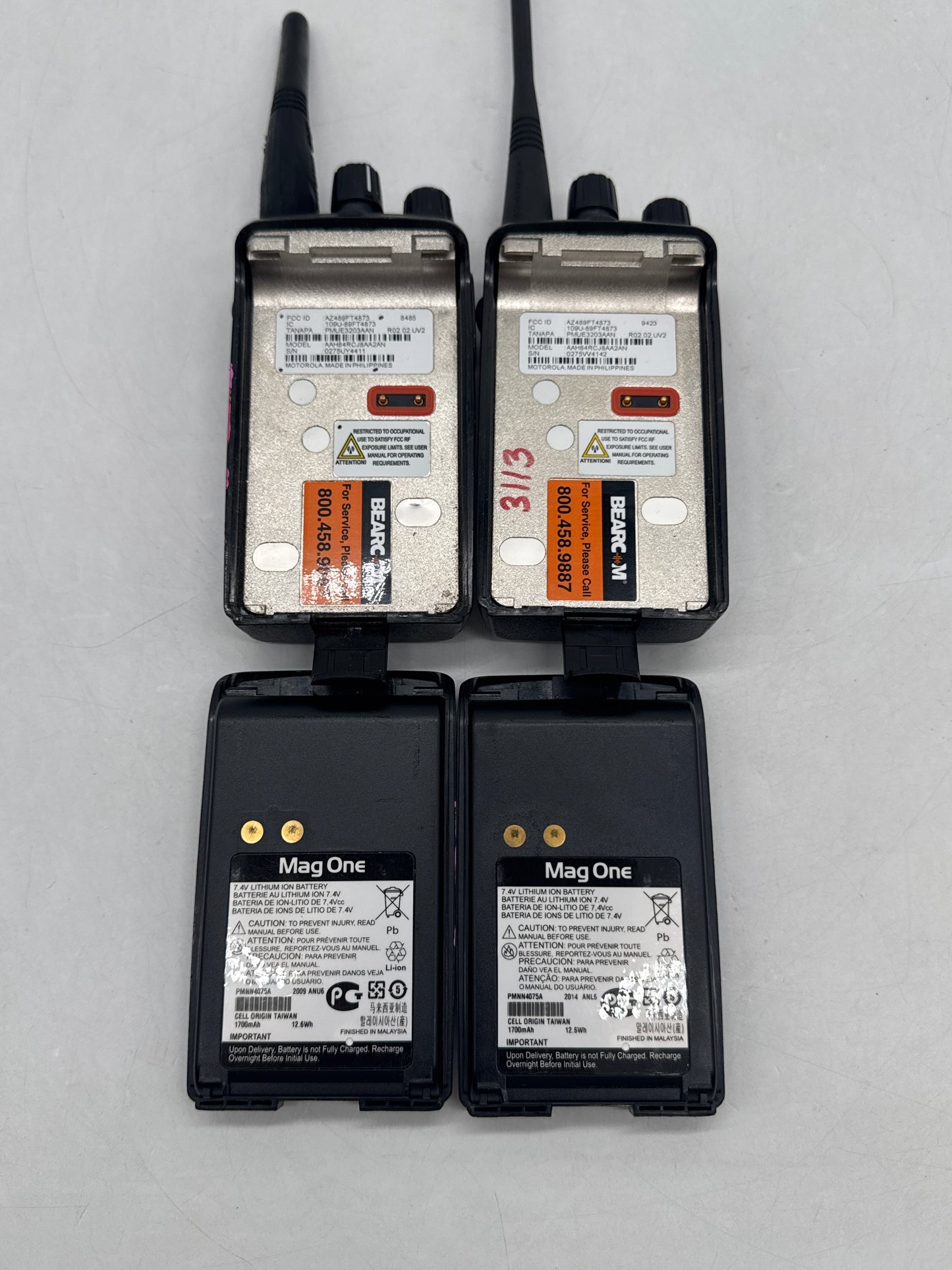 Motorola Bearcom BC130 Wireless Portable Two-Way Radio