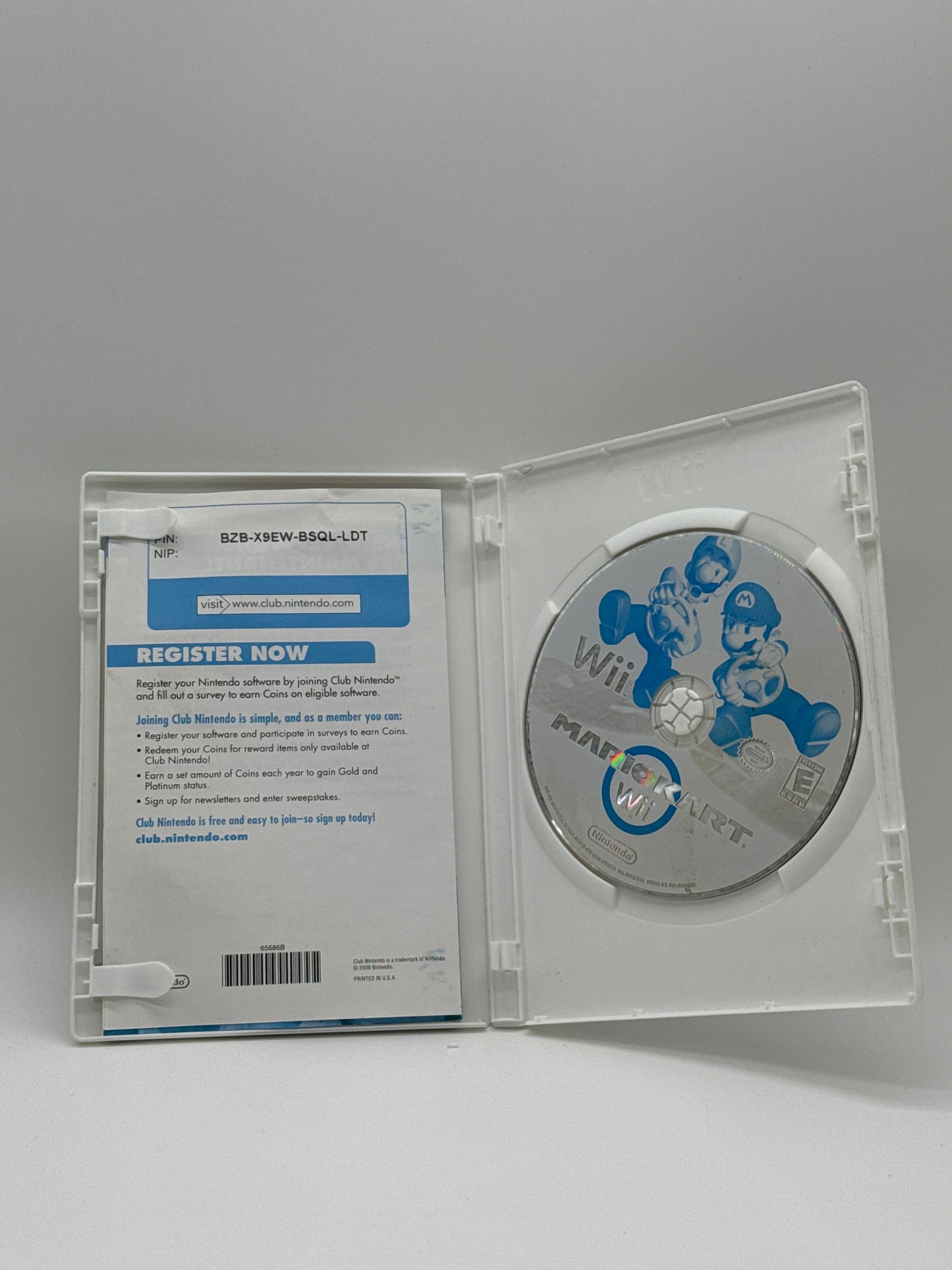 Mario Kart Wii Nintendo Wii -Free Shipping