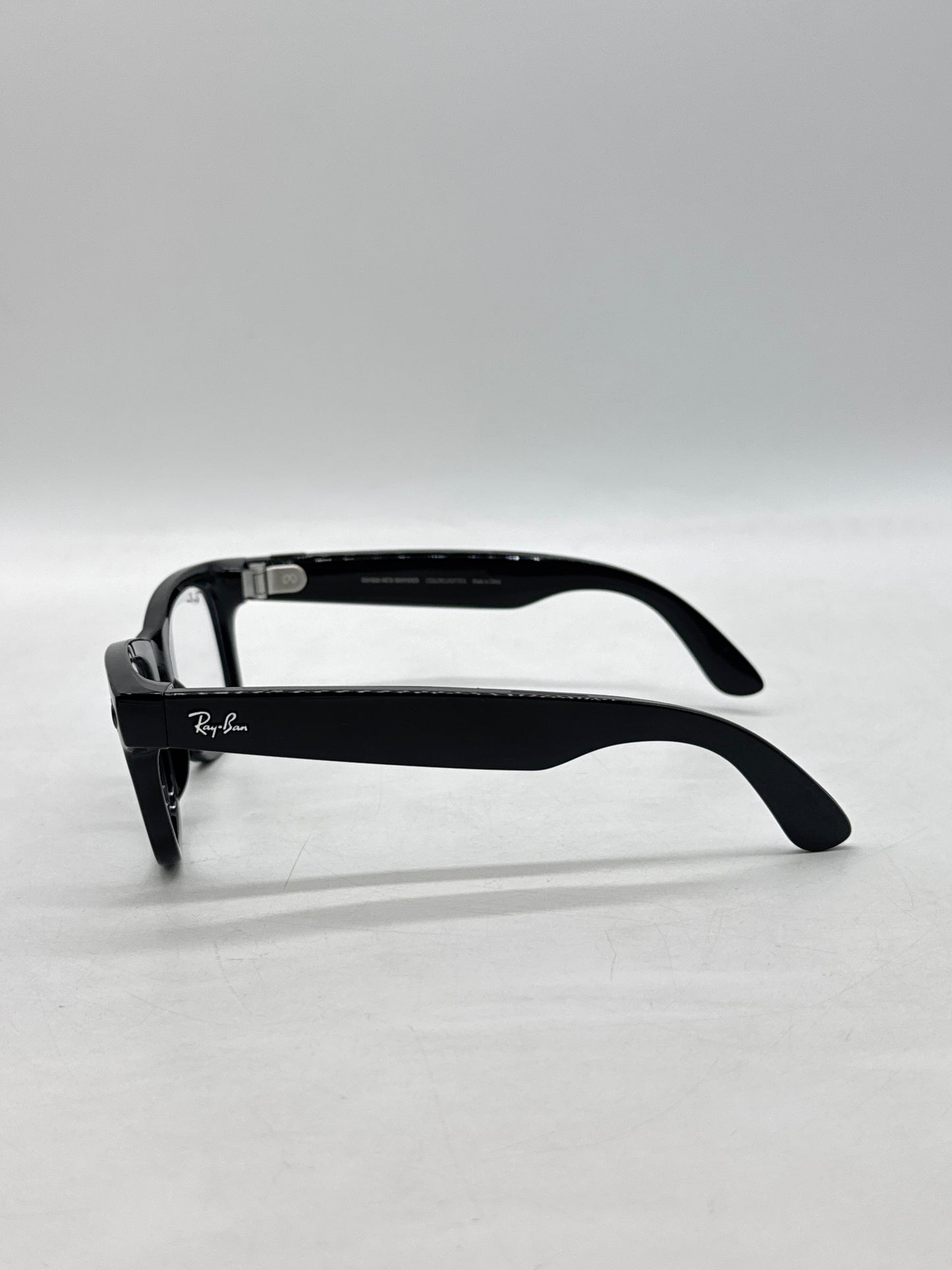 Ray-Ban Meta Wayfarer Smart Glasses RW4006 Shiny Black/Clear 601/SB
