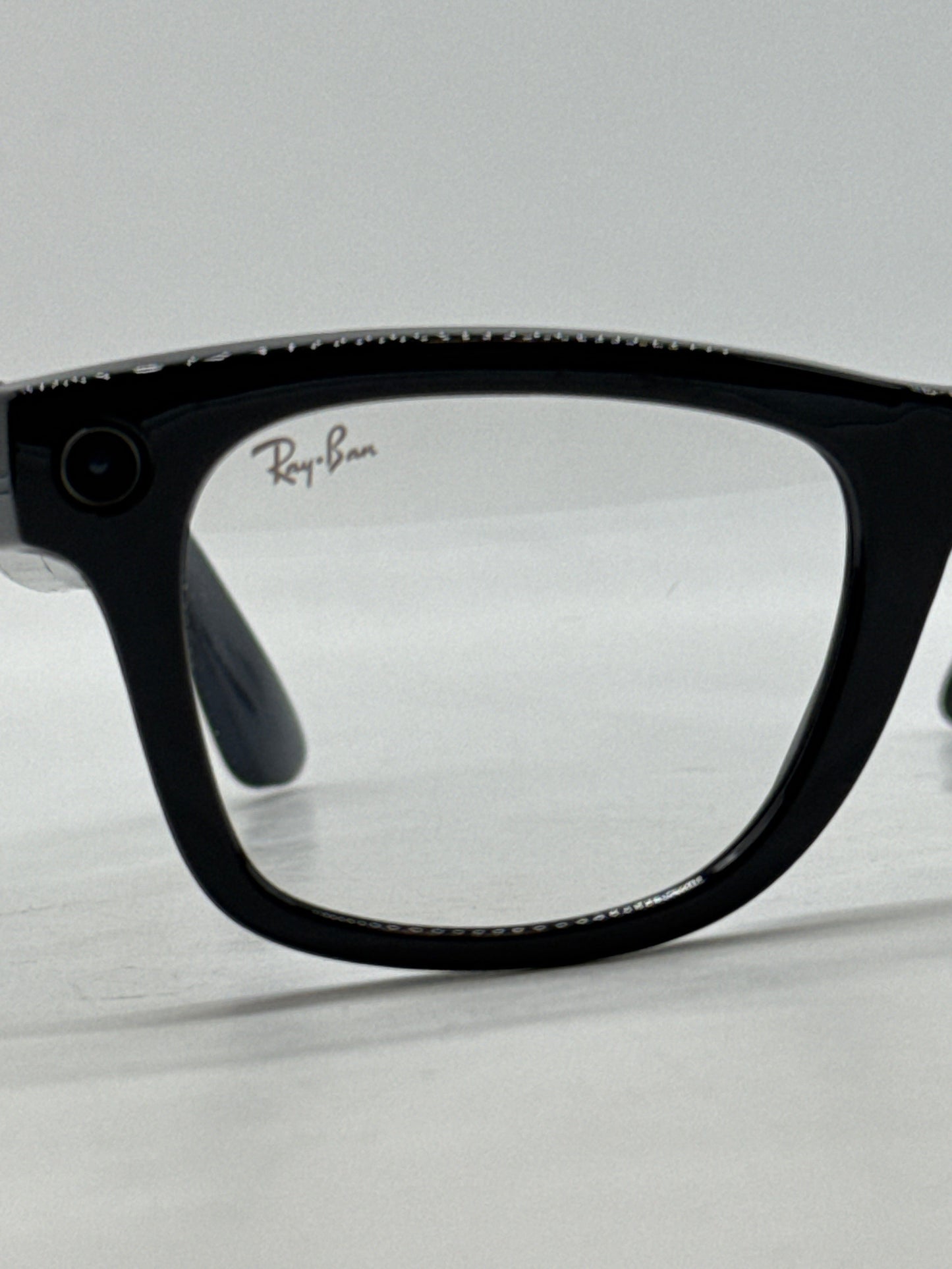 Ray-Ban Meta Wayfarer Smart Glasses RW4006 Shiny Black/Clear 601/SB