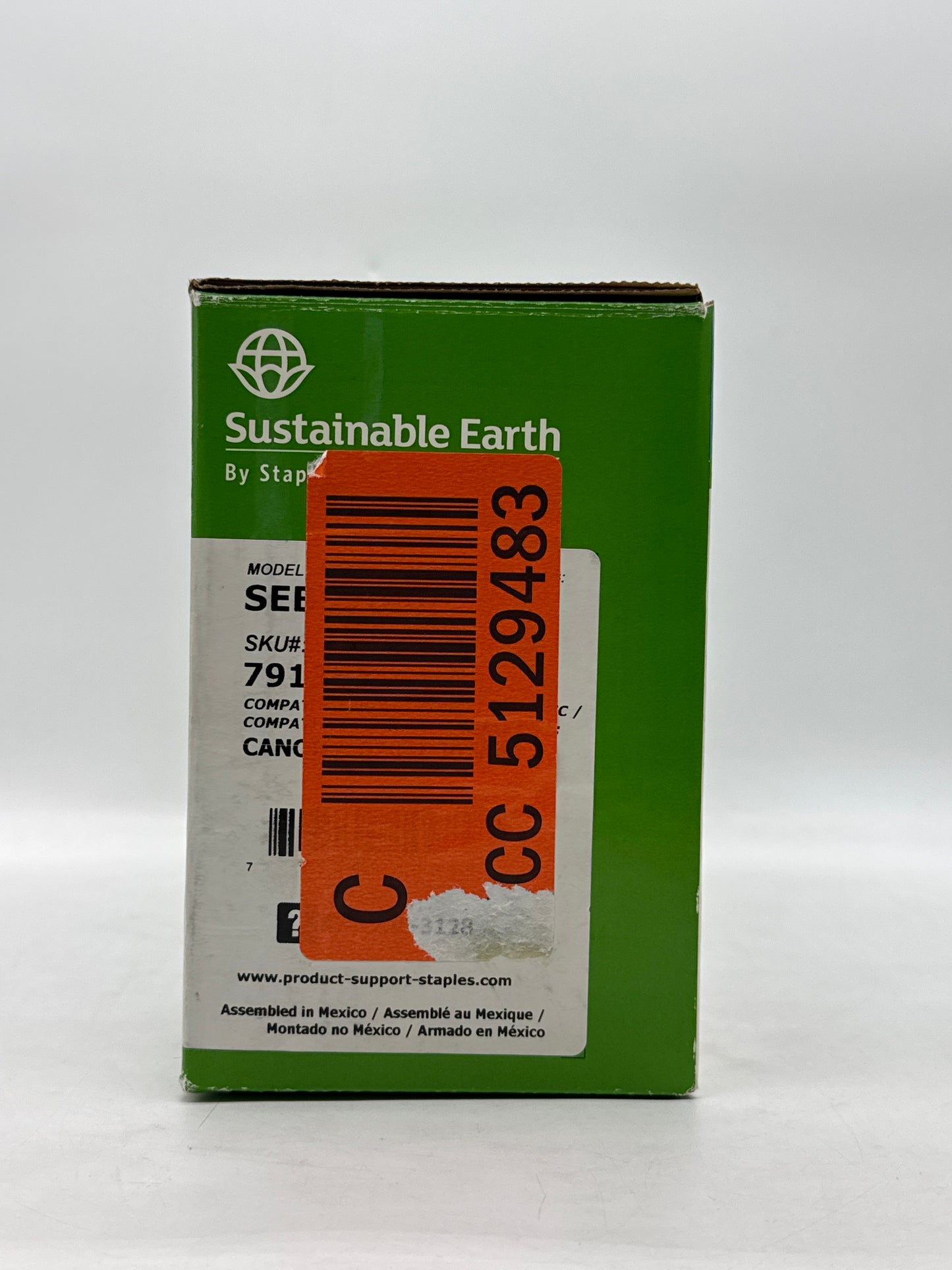 New Sustainable Earth Toner Cartridge By Staples SEB0263R for Canon 0263B001AA