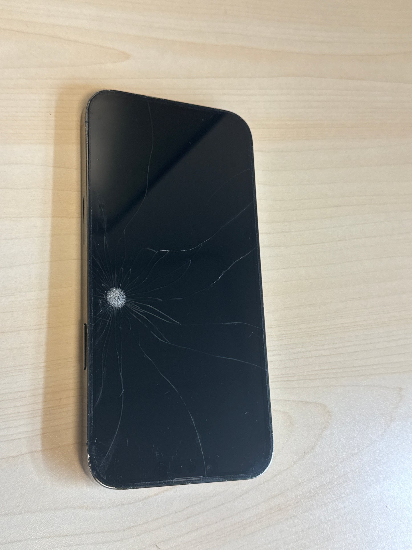 Unlocked Apple iPhone 13 Pro Max A2484 128GB Alpine Green - Broken Read!