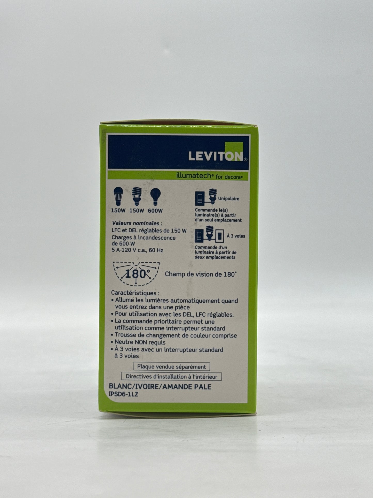 New Leviton IPSD6-1LZ Led/CFL Universal Occupancy Sensor & Dimmer lot of 28