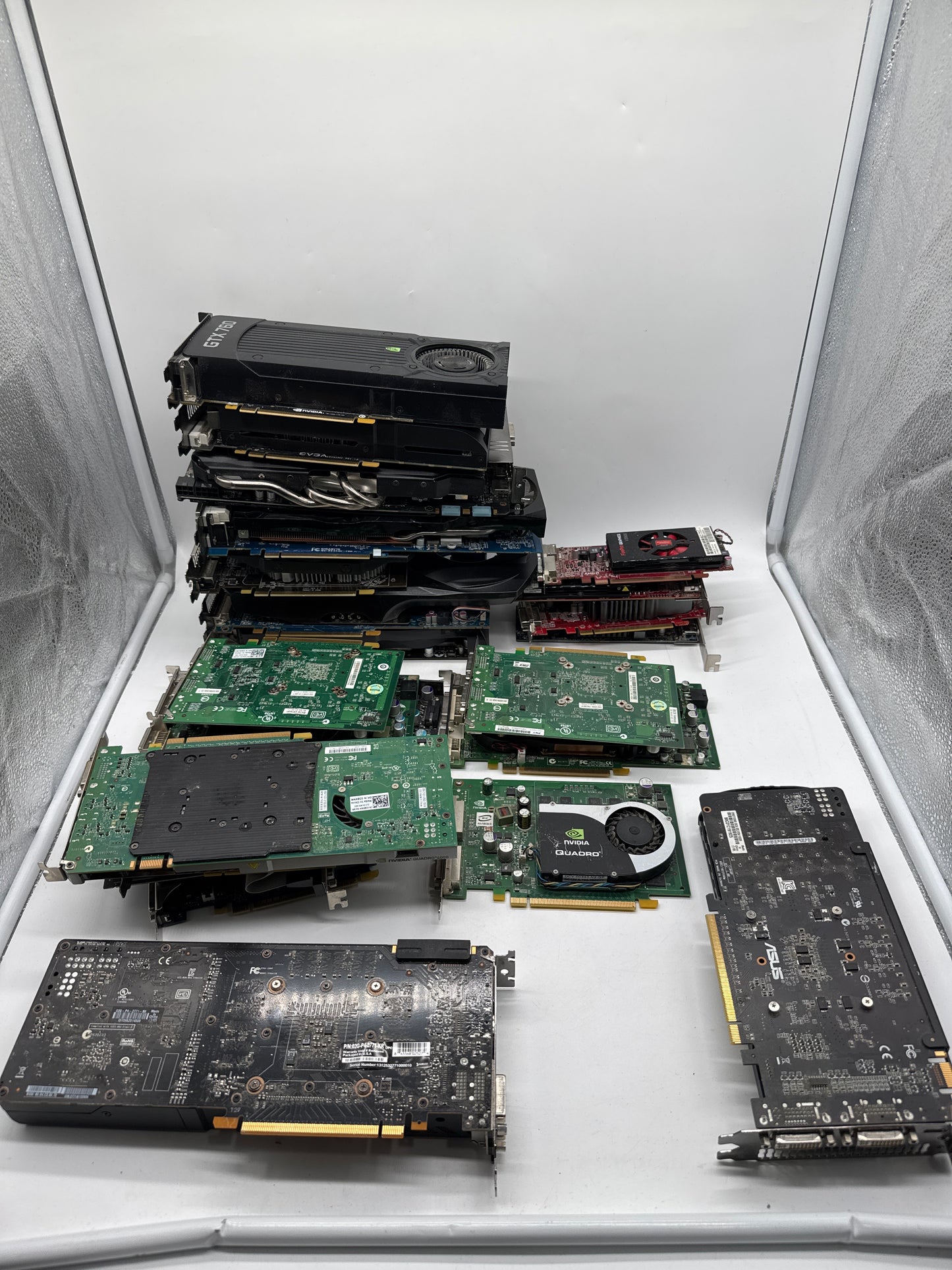 Lot of 30 Untested Graphic Cards - Free Shipping!