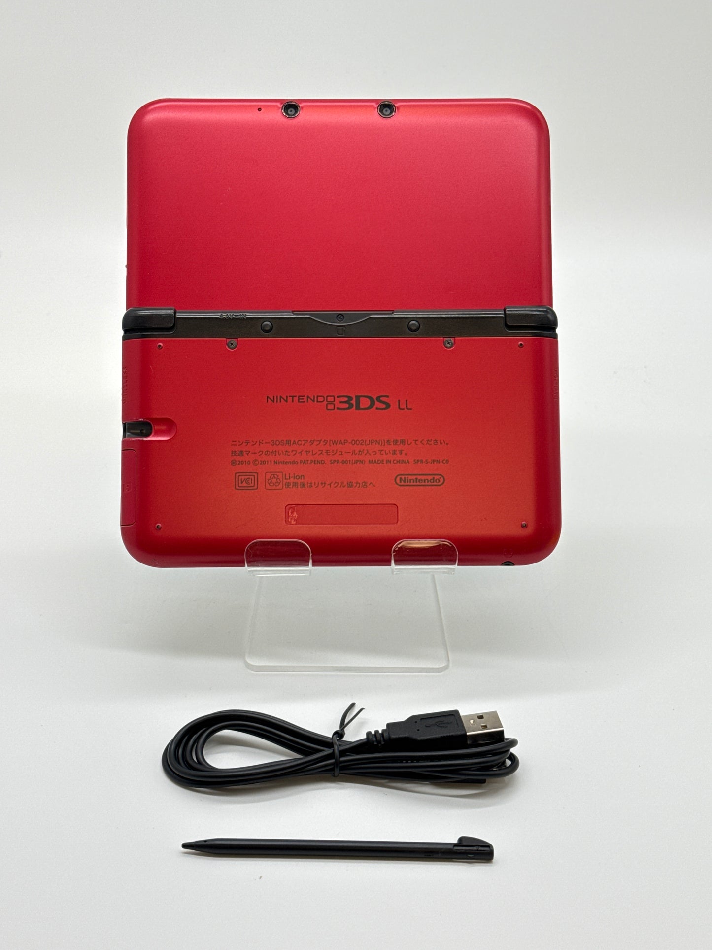 Nintendo 3DS XL LL SPR-001(JPN) Red/Black Console #26