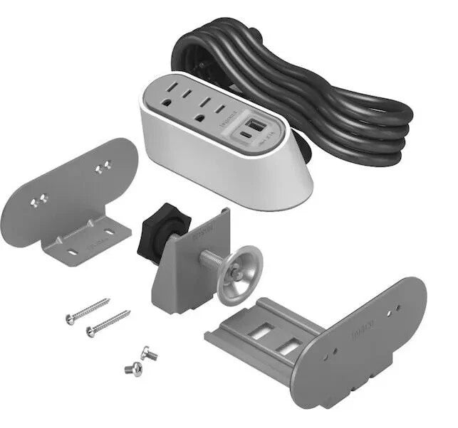 New Legrand Wspc220cwh Plug-In Charger,5.1" H X 3.9" W X 2.3" D - Lot of 6