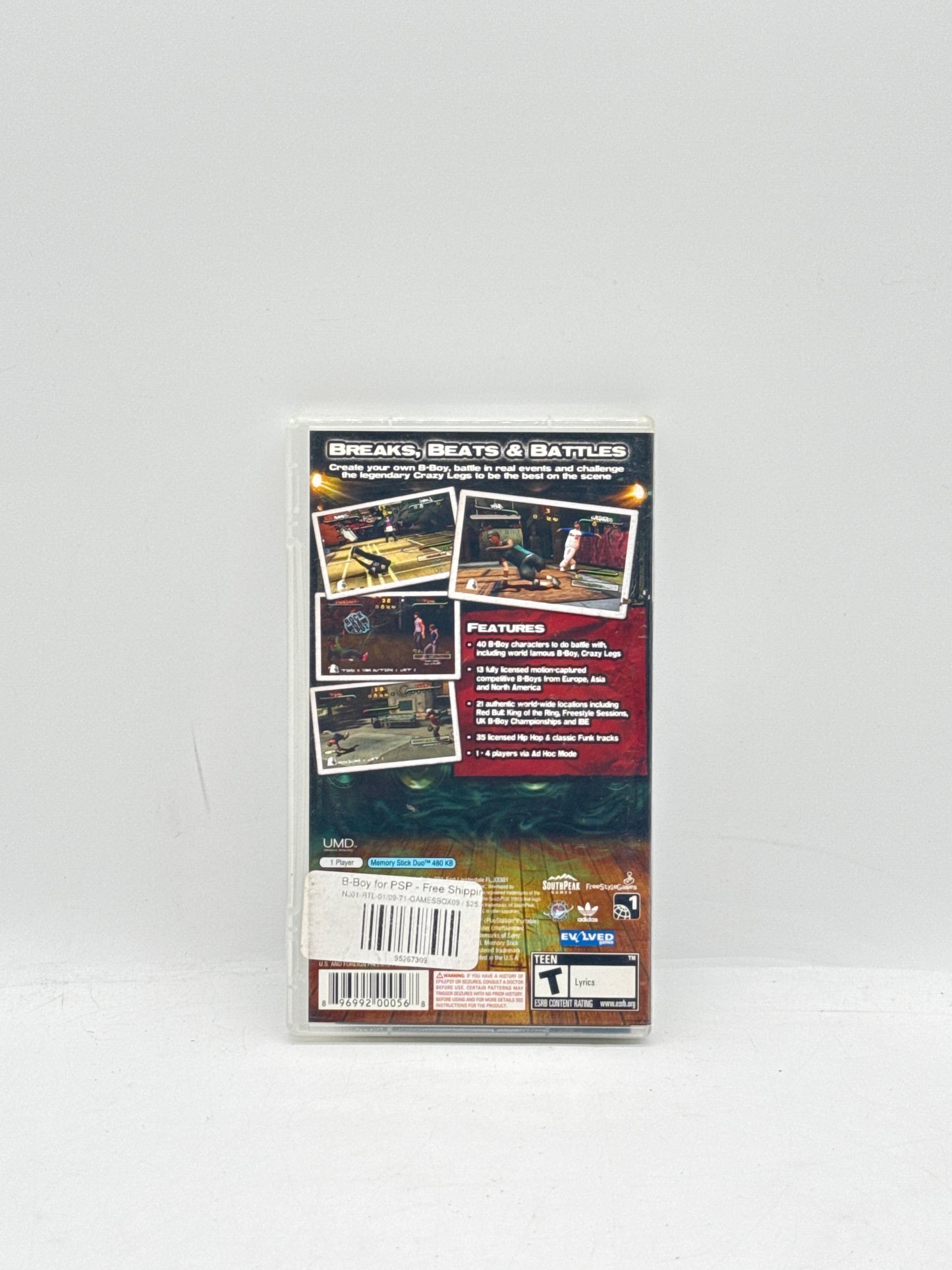 B-Boy Sony PSP