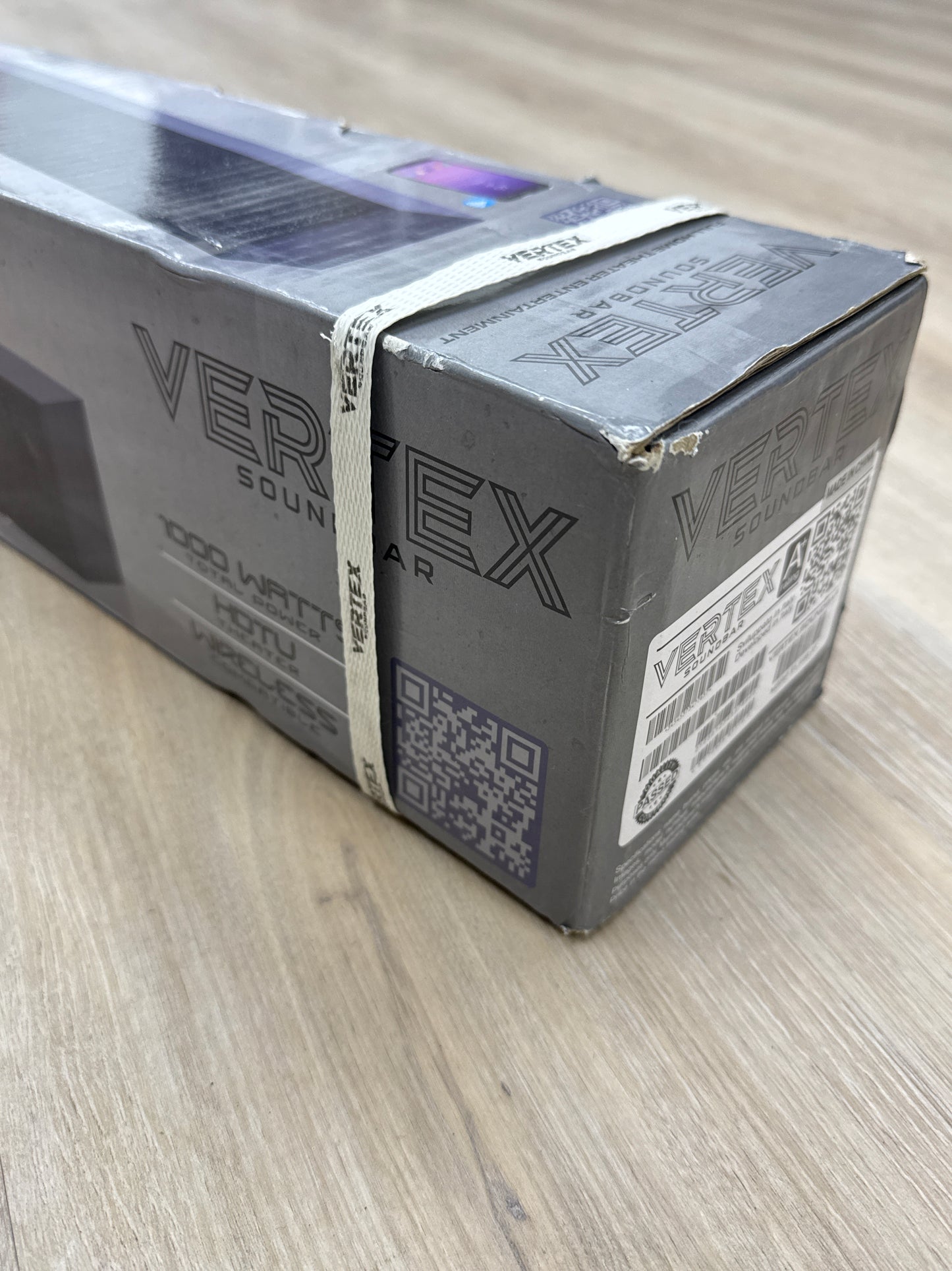 Vertex Soundbar 1000 Watts Wireless Compatible Home Theater Speaker FACTORY SEALED