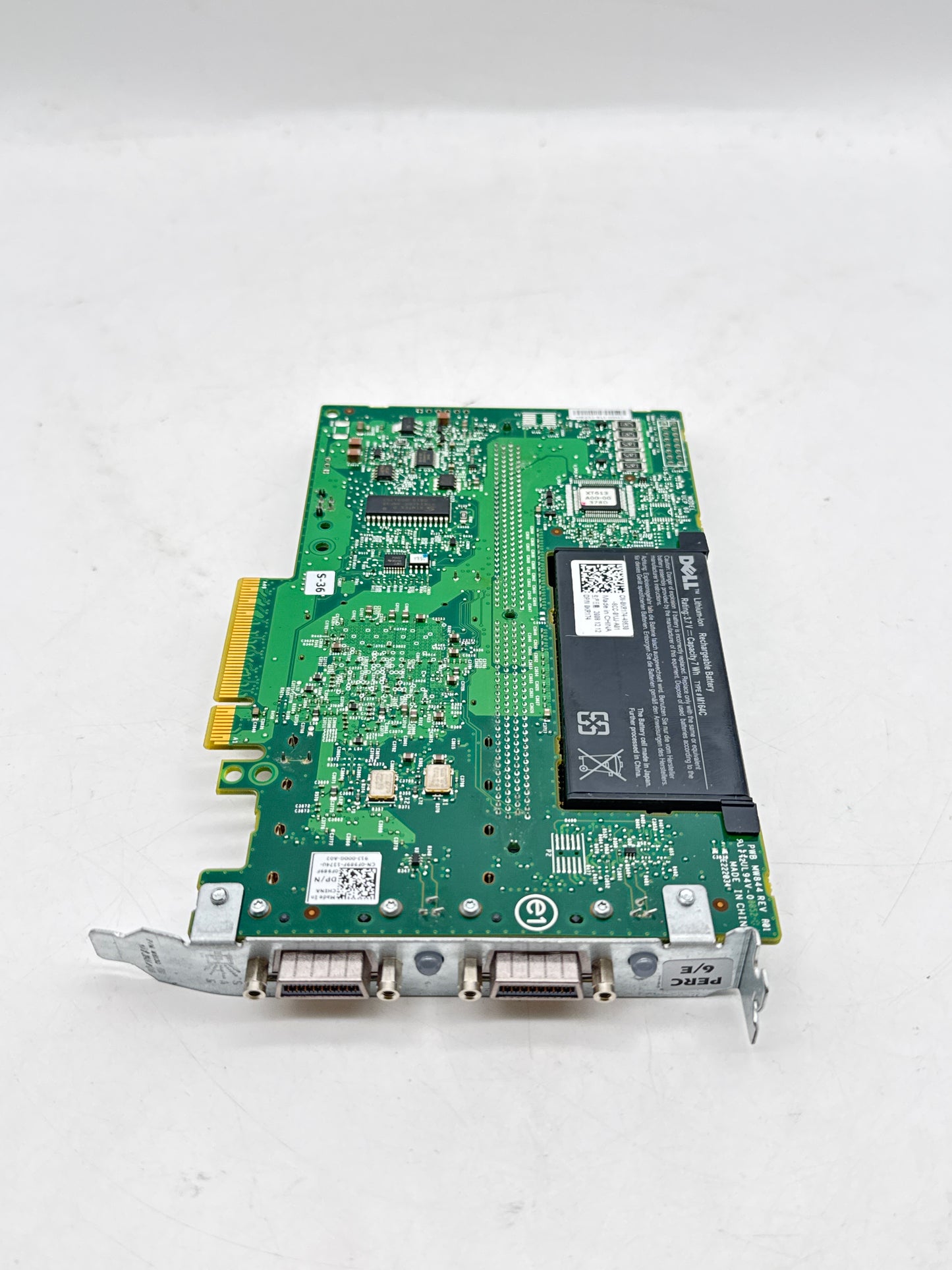 Dell PERC 6/E SAS PCI-e RAID Controller w/512MB & Battery J155F