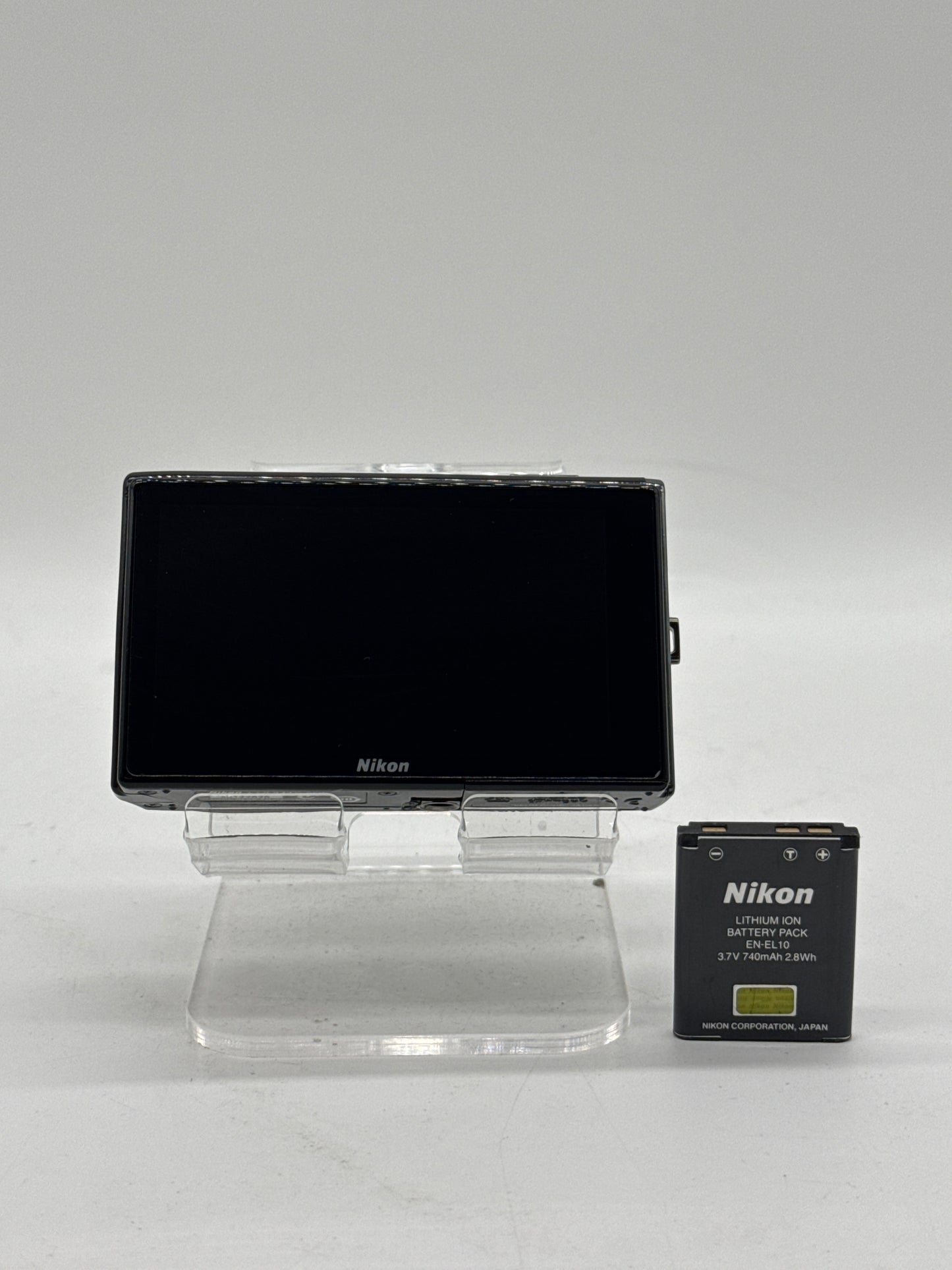 Nikon COOLPIX S60 10.0MP Digital Camera Black UNTESTED