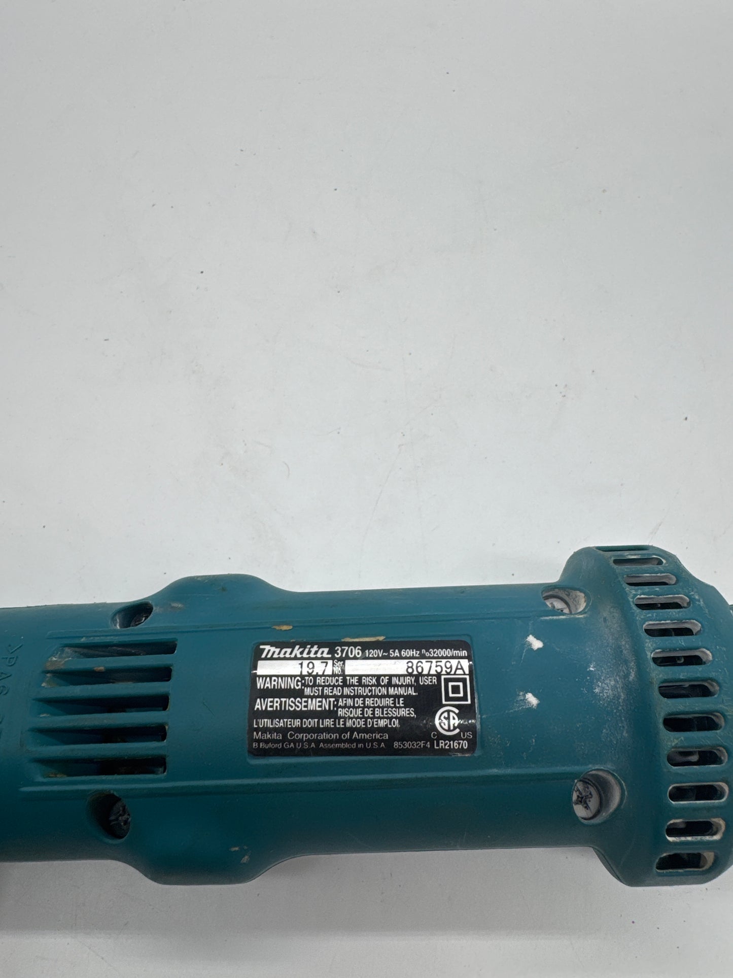 Makita 3706 Drywall Cutter Tool Only