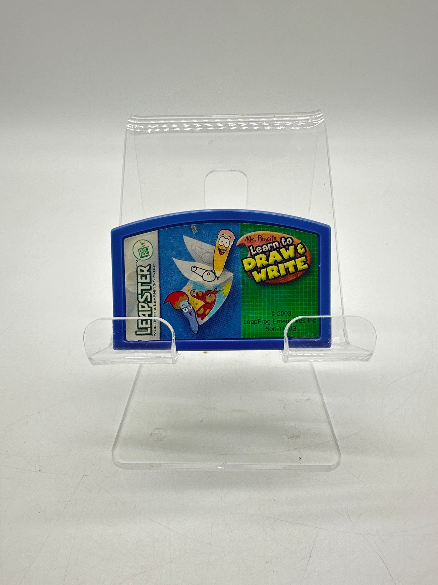 Mr. Pencil's Learn to Draw and Write (Leapster) Game Cartridge - Free Shipping!