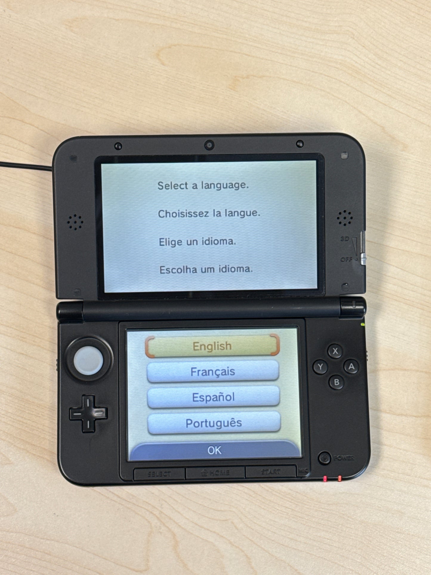 Nintendo 3DS XL SPR-001 USA Handheld Console Blue Black #11