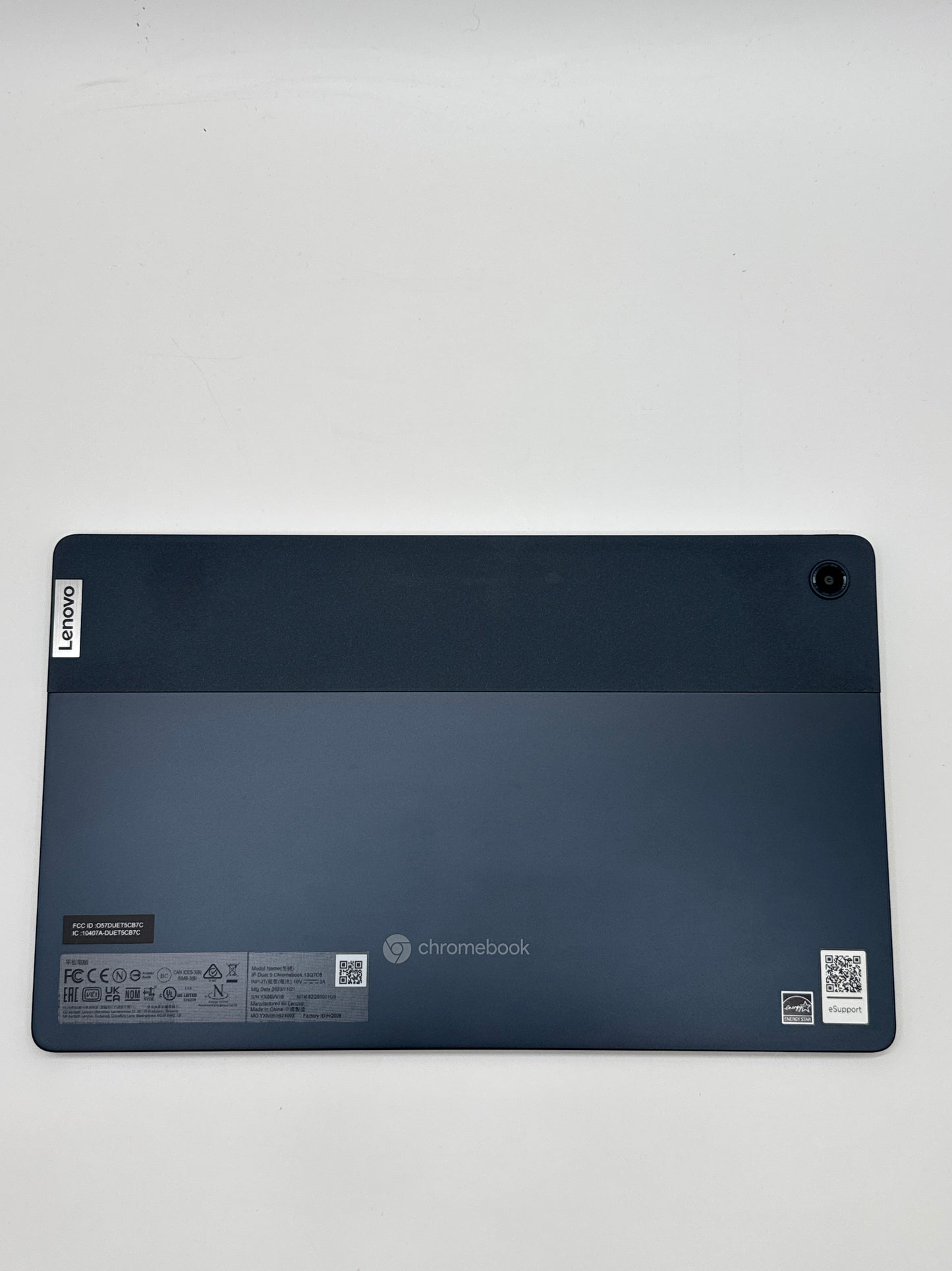 Lenovo Duel 5 Tablet W/ Palmrest Keyboard - Blue