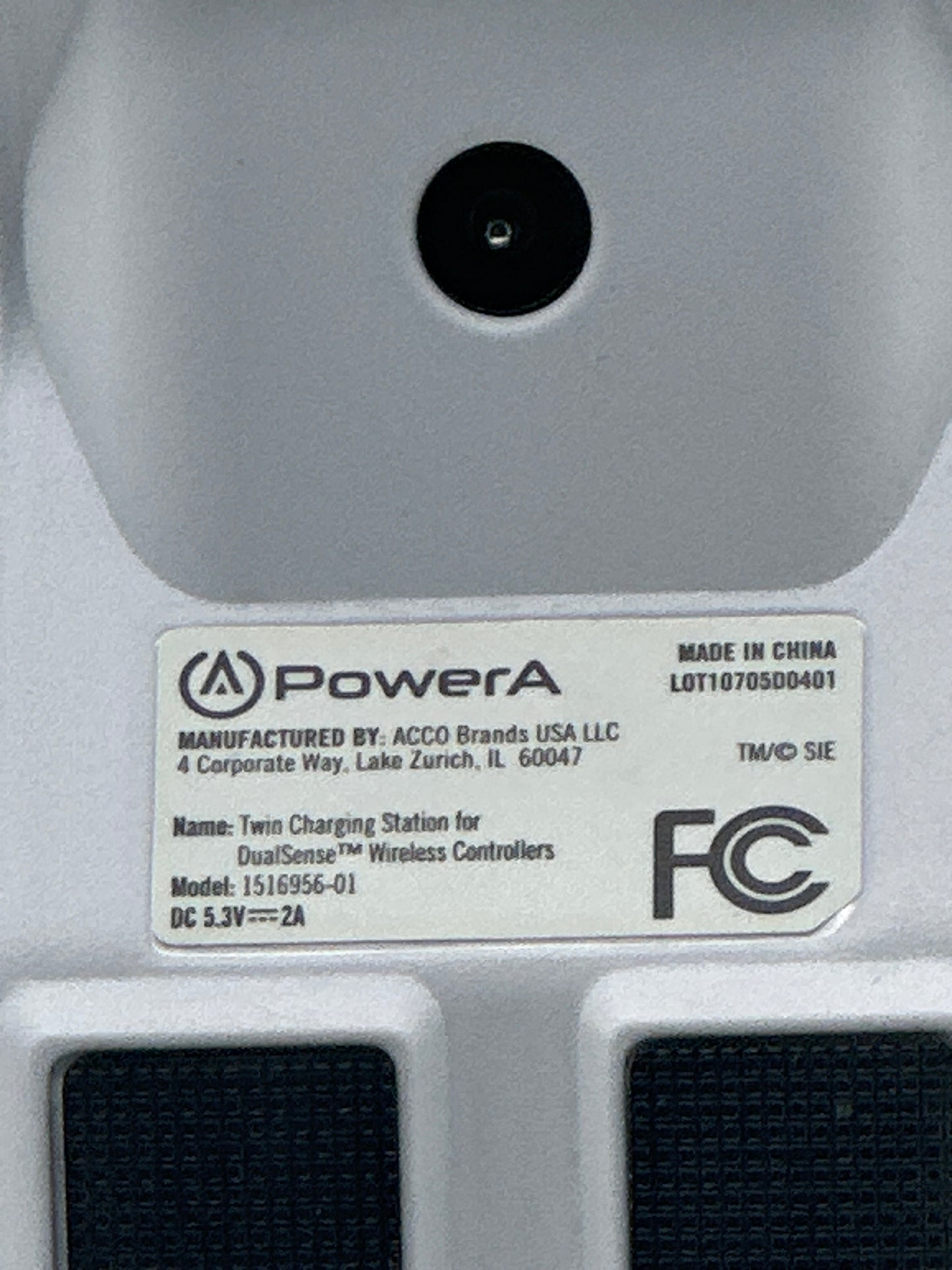 PowerA Twin Charging Station for PlayStation 5 Wireless Controller