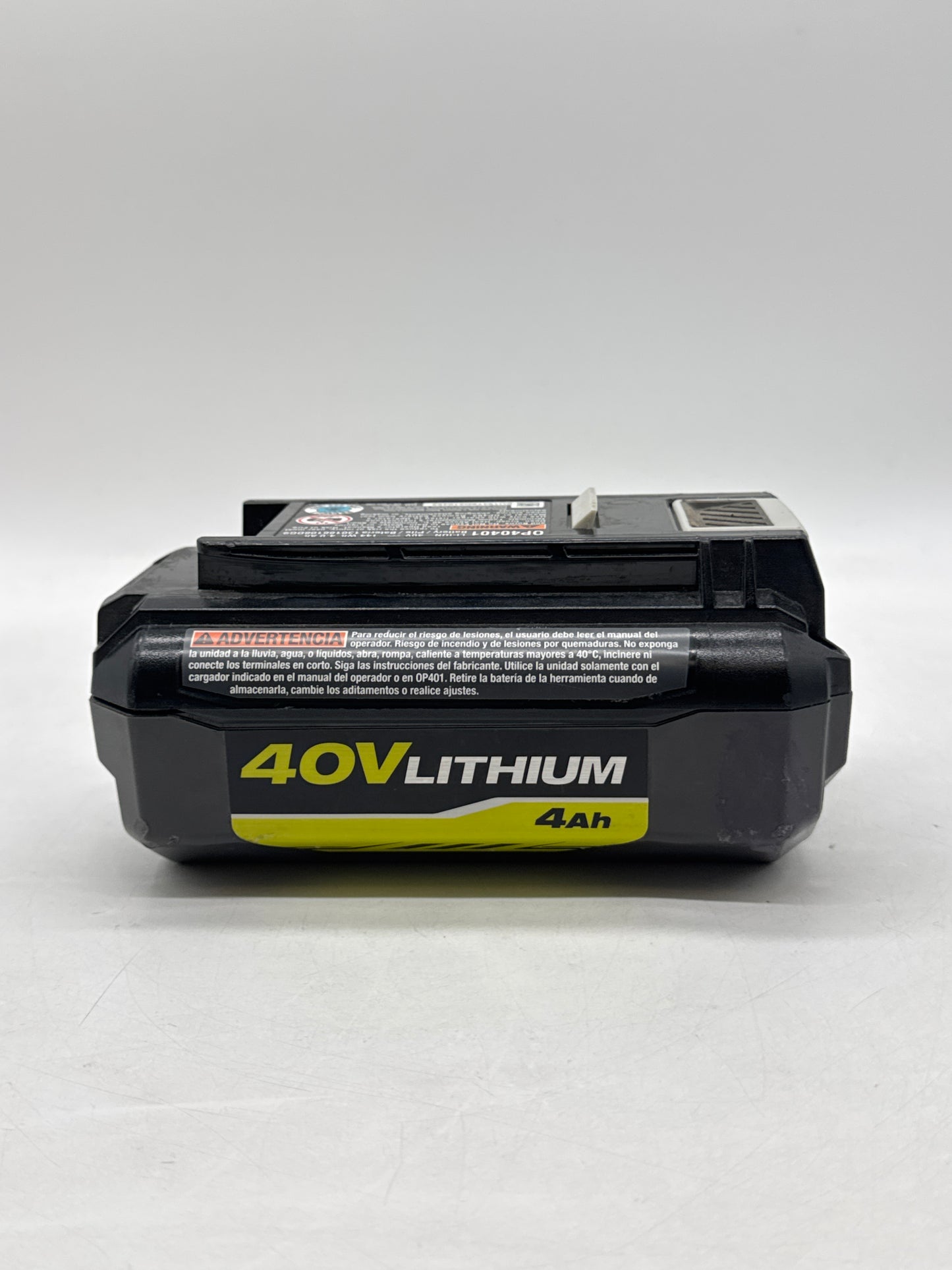 Ryobi 40V 4ah Lithium Battery OP40401 with Ryobi 40V Lithium-Ion Charger