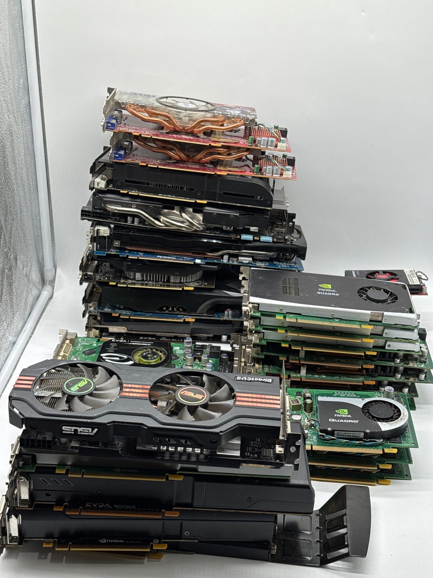 Lot of 30 Untested Graphic Cards - Free Shipping!