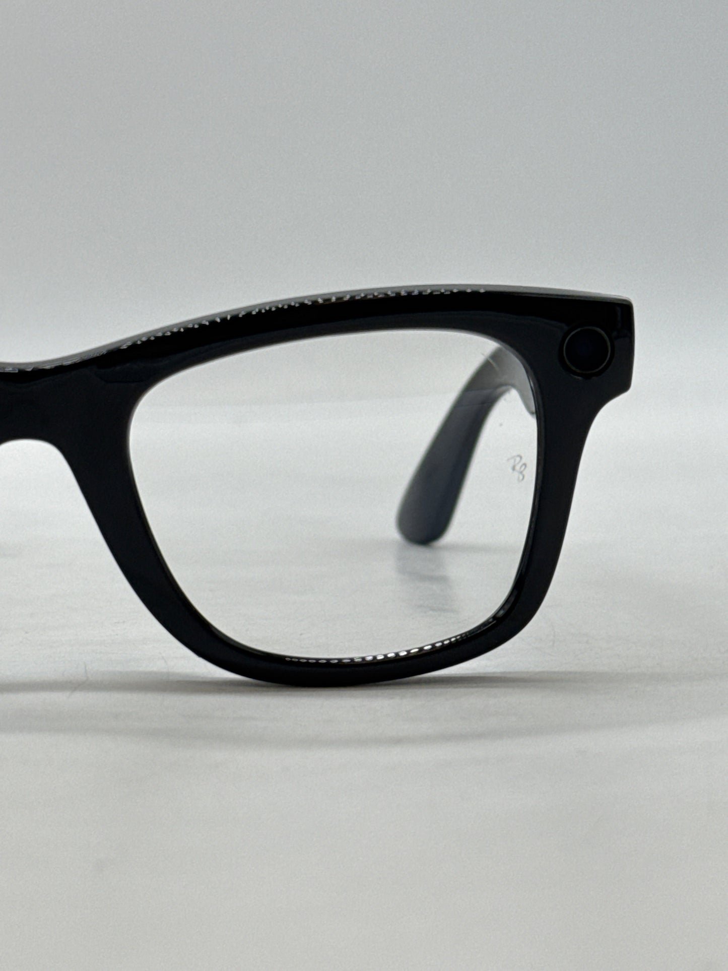 Ray-Ban Meta Wayfarer Smart Glasses RW4006 Shiny Black/Clear 601/SB