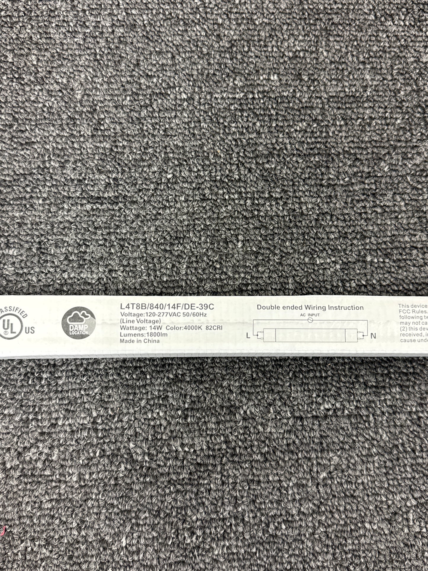 New Topaz L4T8B/840/14F/DE-39C 14W 4-FT LED  - Pack of 25