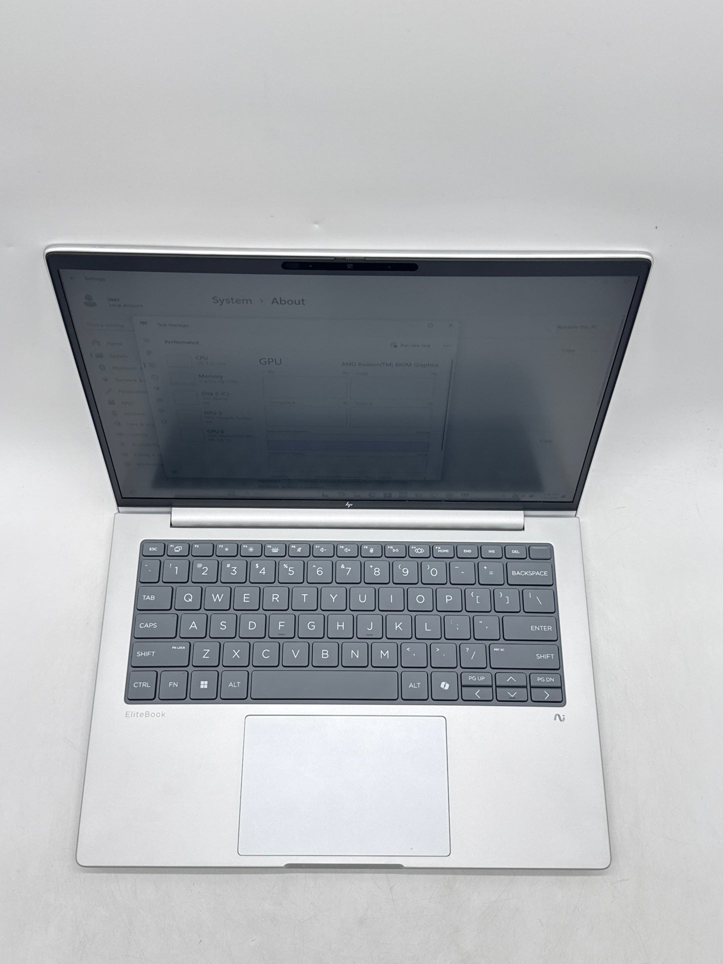 HP EliteBook 8 G1a 14 AI Ryzen AI 7 Pro 350 Radeon 860M 512GB SSD 32GB RAM Touch