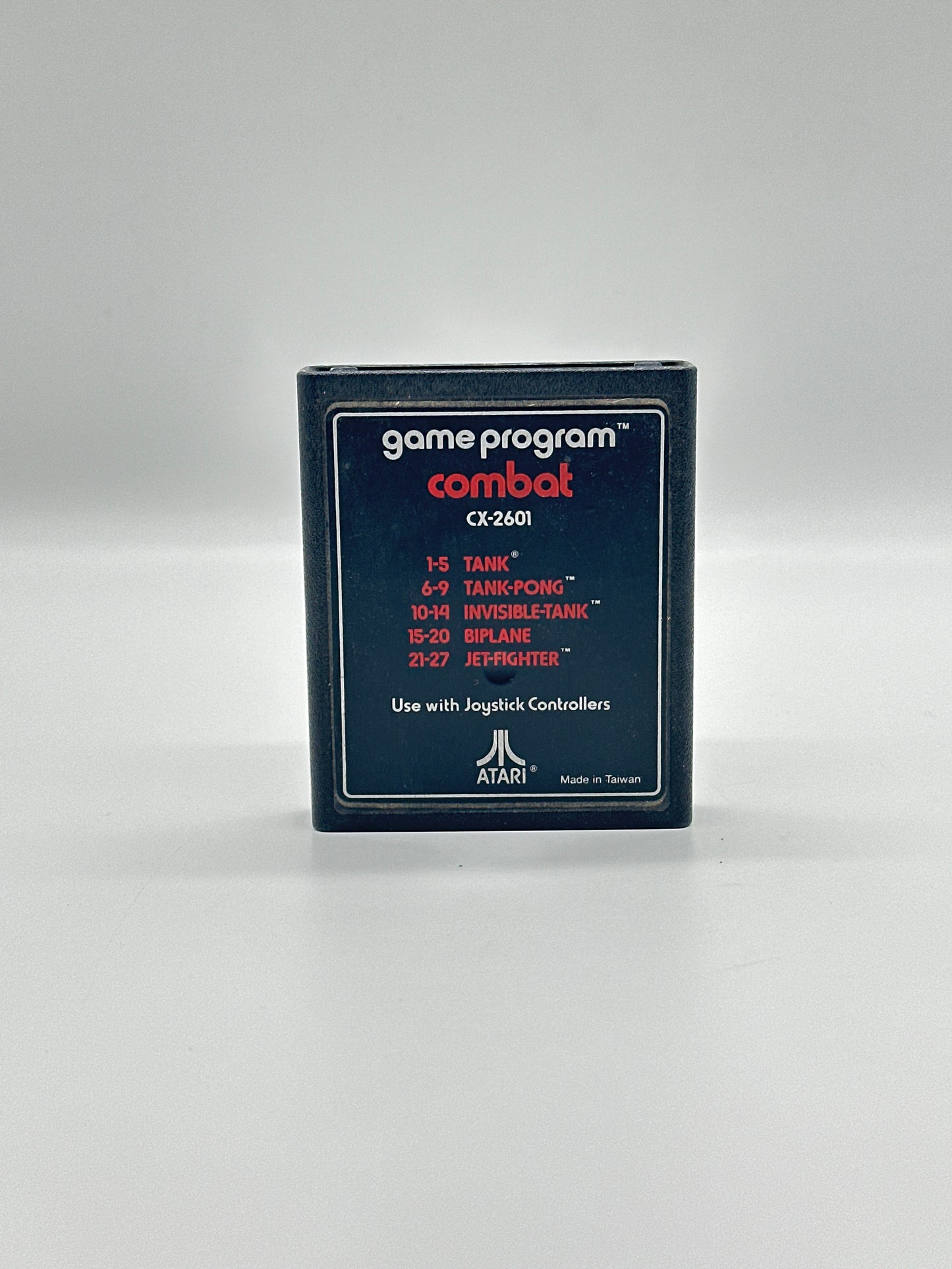 Combat for Atari 2600 (1977) CX2601 - Works on 2600, 7800, & Retron 77 - Free Shipping