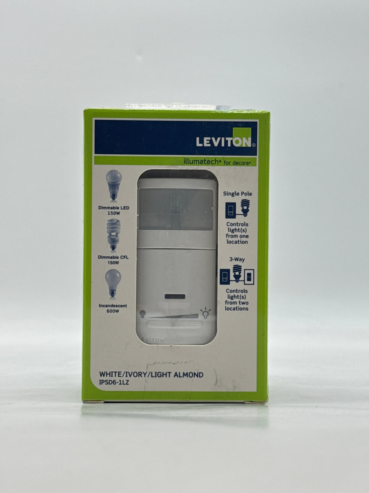 New Leviton IPSD6-1LZ Led/CFL Universal Occupancy Sensor & Dimmer lot of 28