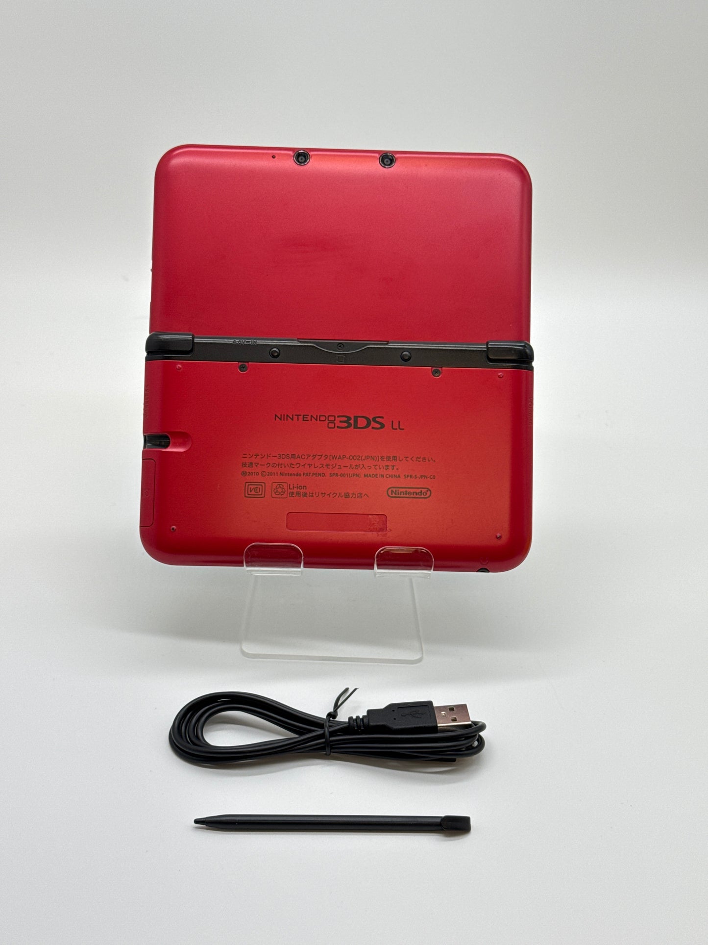 Nintendo 3DS XL LL SPR-001(JPN) Red/Black Console #18