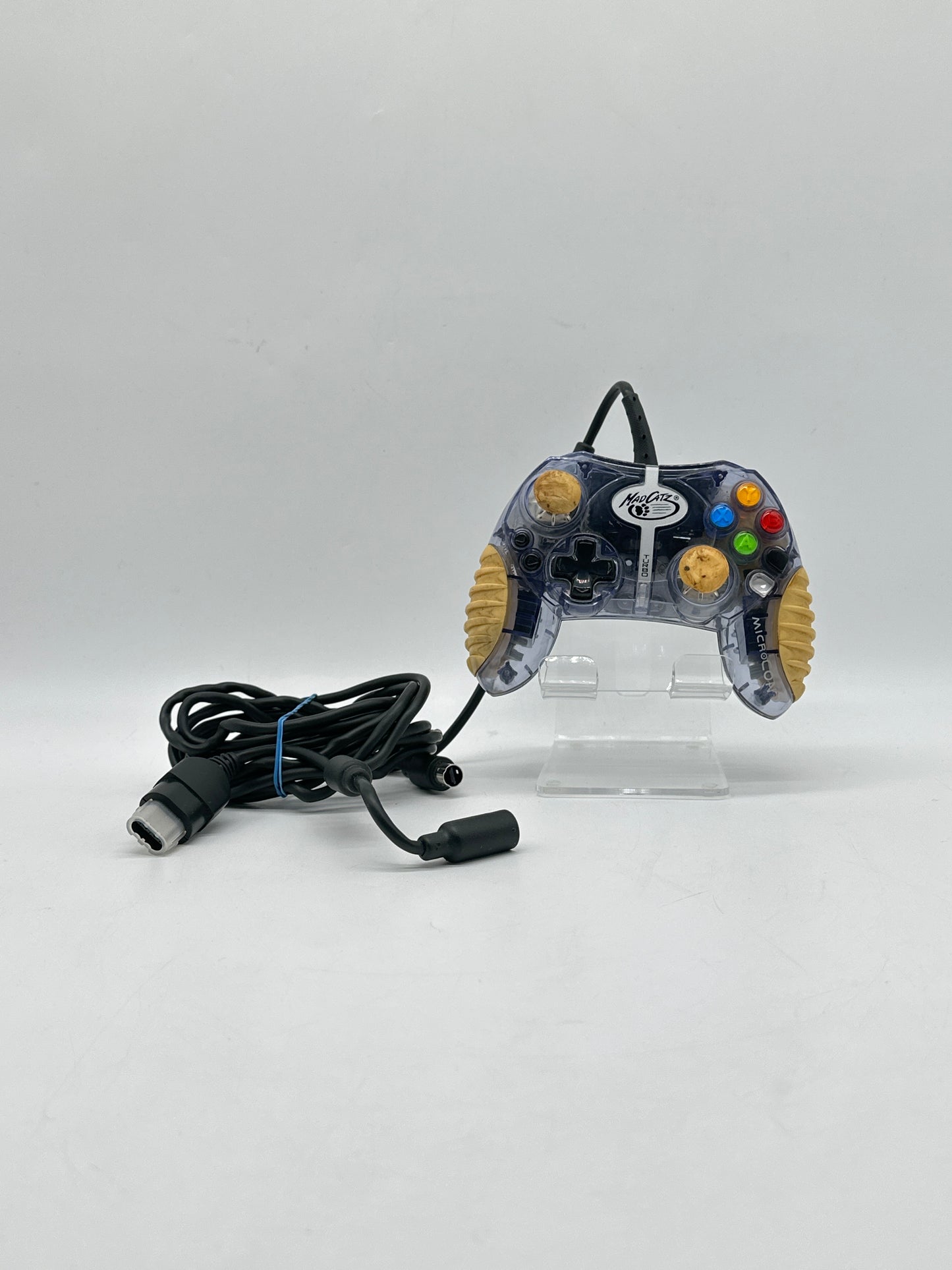 Mad Catz Wired Microsoft Xbox Turbo Controller MicroCon 4536 - Transparent