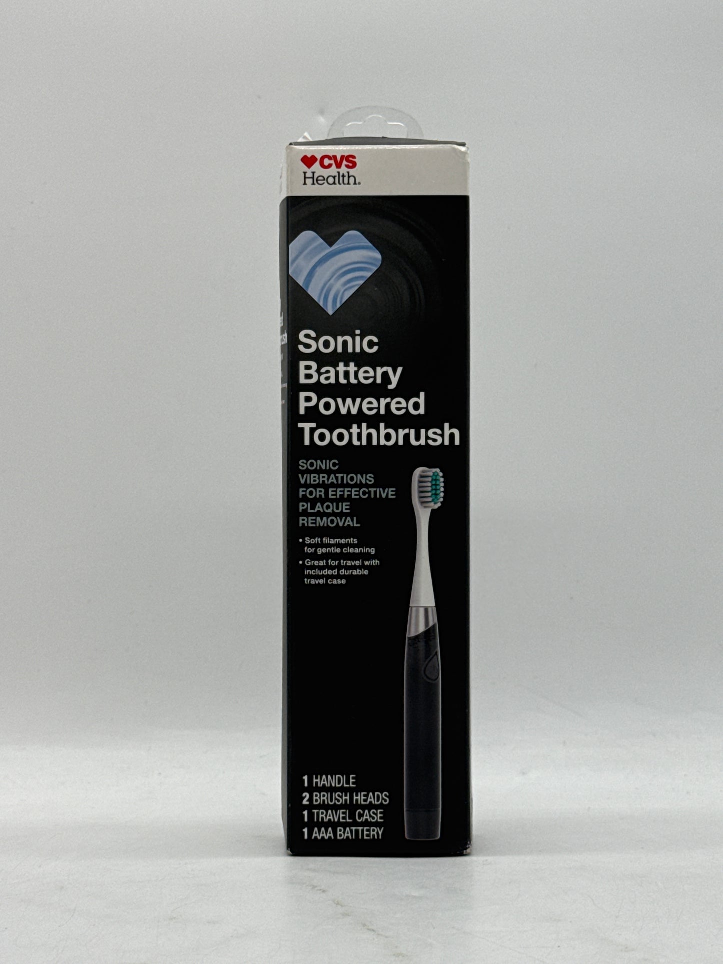 New CVS Health Sonic Battery Powered Toothbrush