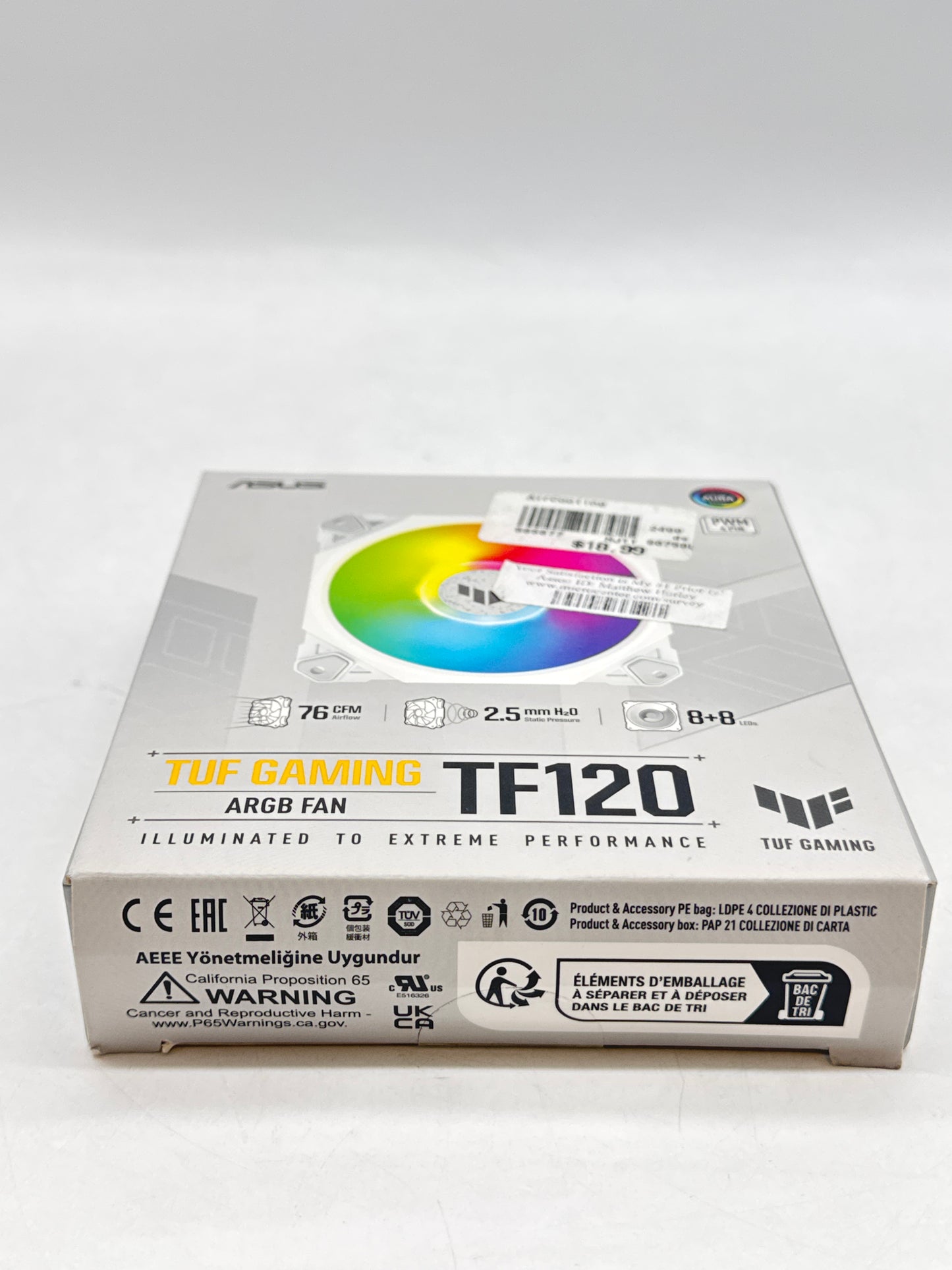 Asus TUF GAMING ARGB FAN TF120 New