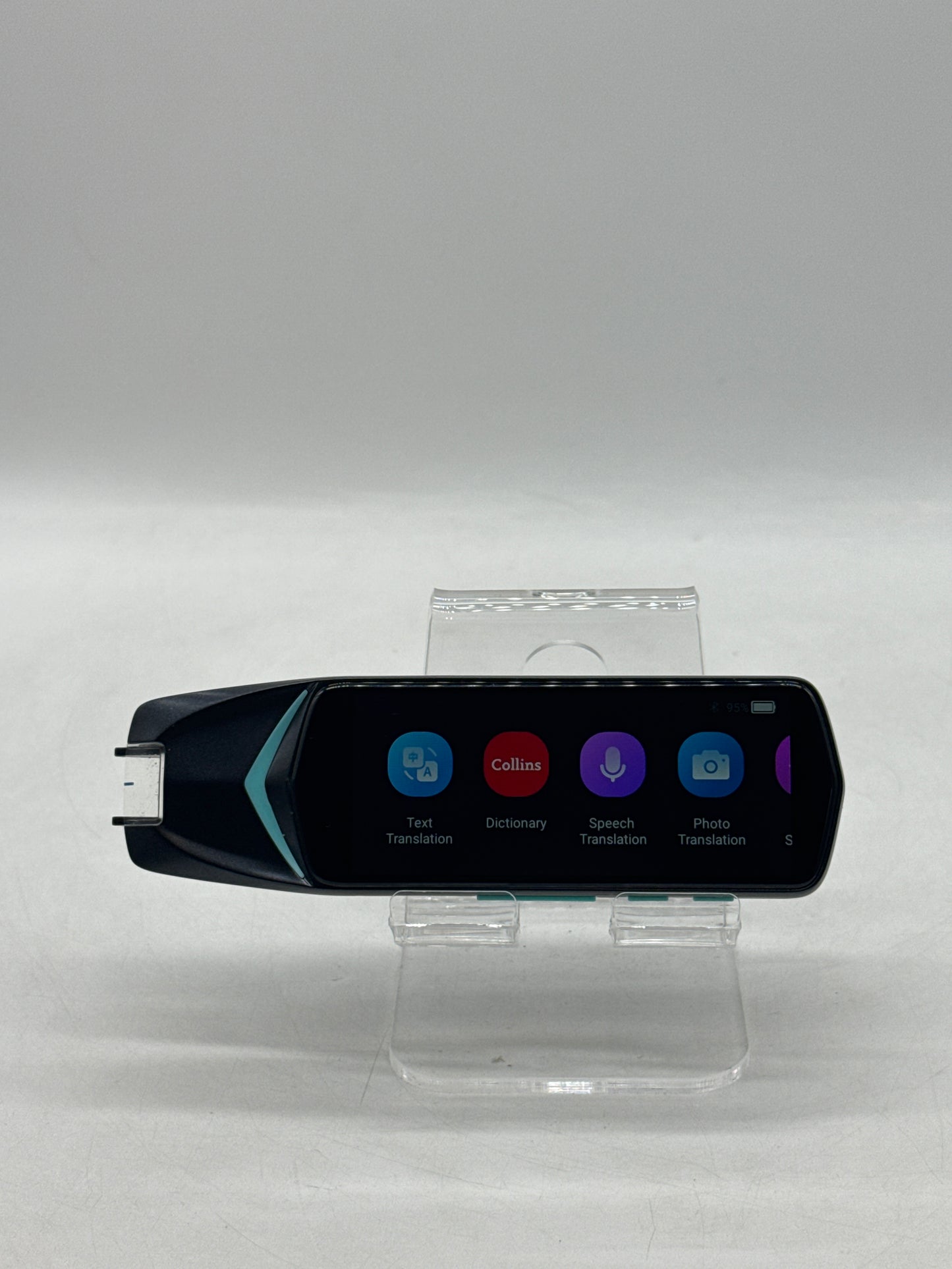 AS1505 Black Bluetooth Digital Display Photo Translation Scan Reader Pen